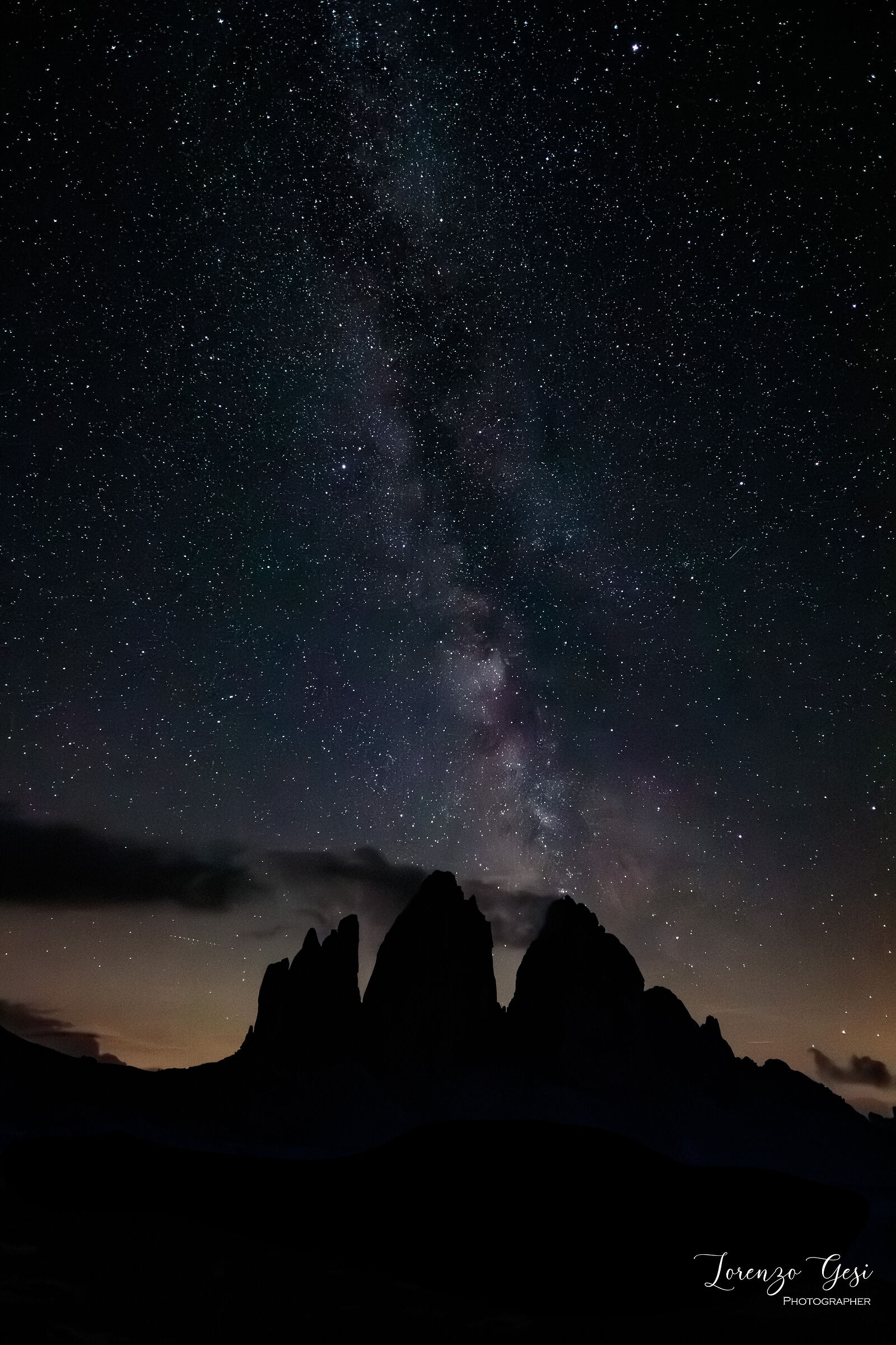Via Lattea Tre Cime di Lavaredo
