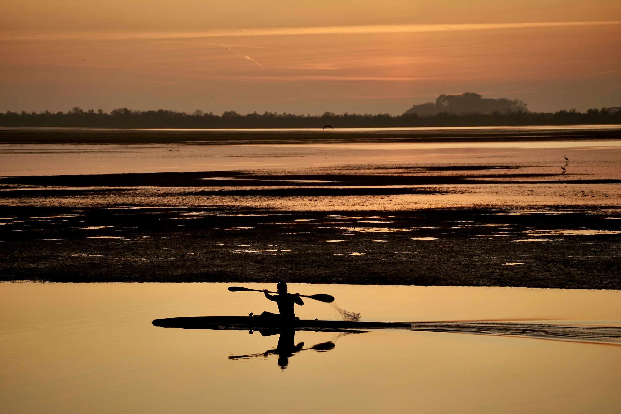 Canoeing on the Grado Lagoon