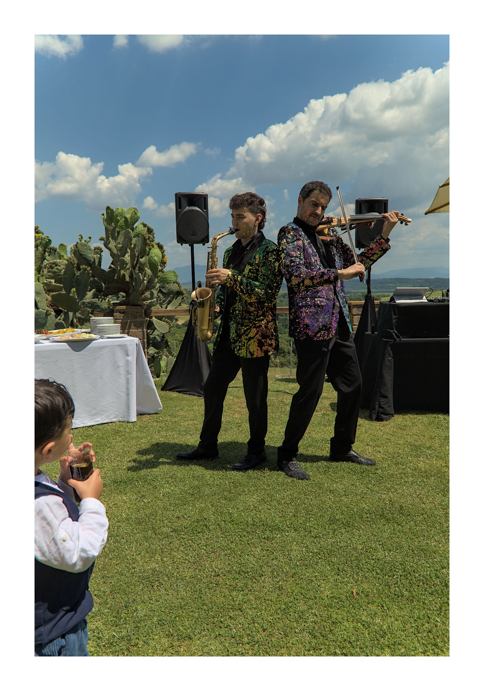 Musicians and the child