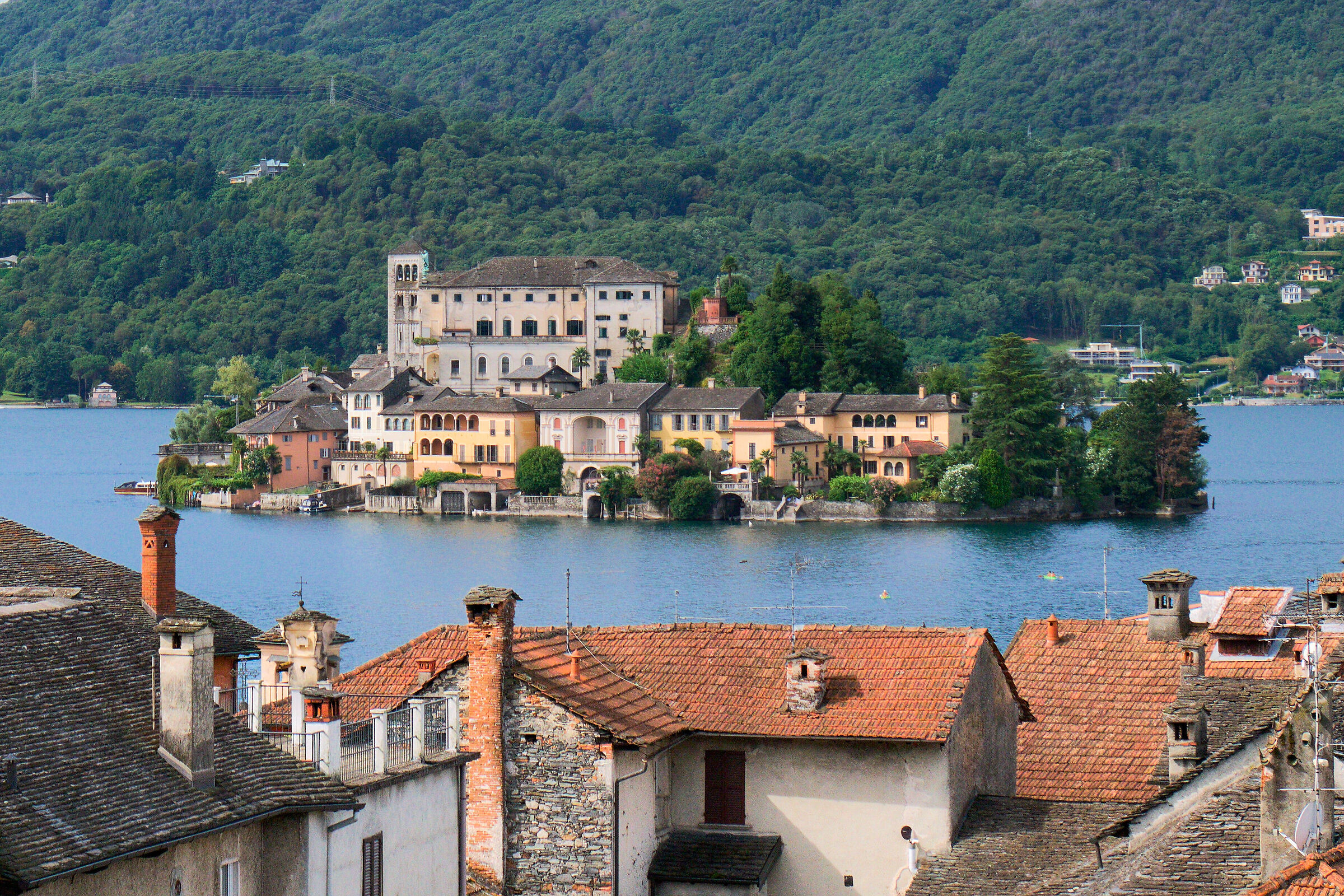 Island of S. Giulio - Lake Orta -