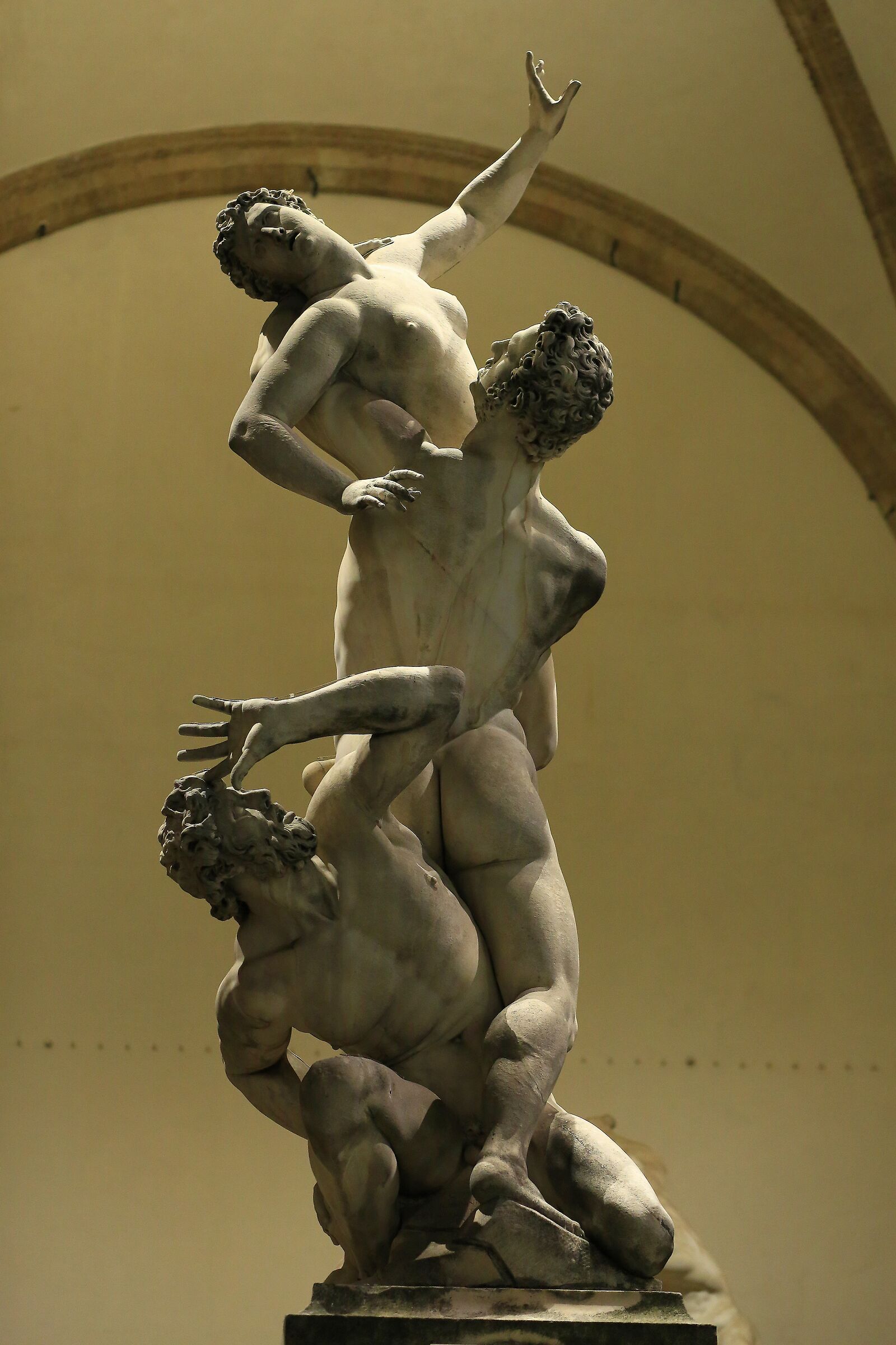 Firenze di sera ratto delle Sabine