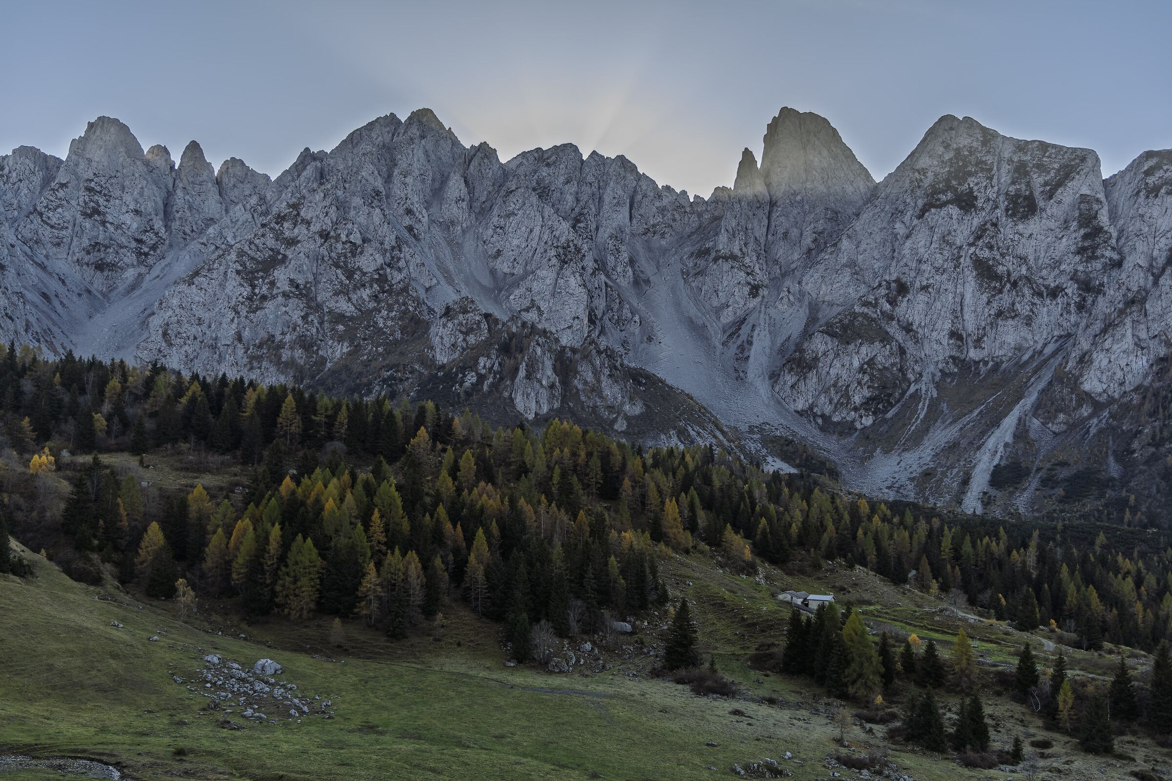 waiting for the sun to rise...