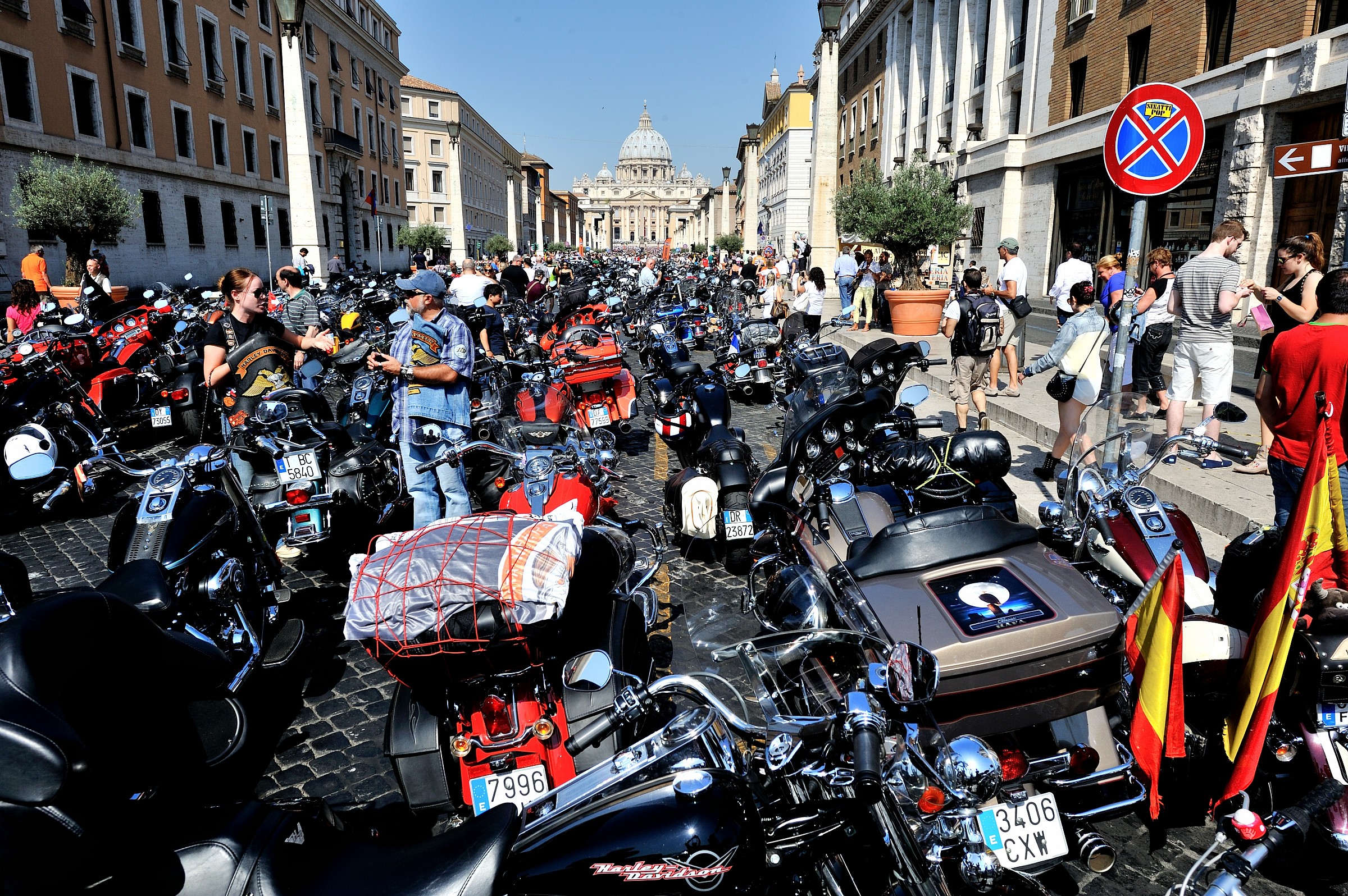 Roma 2013-Raduno Harley Davidson