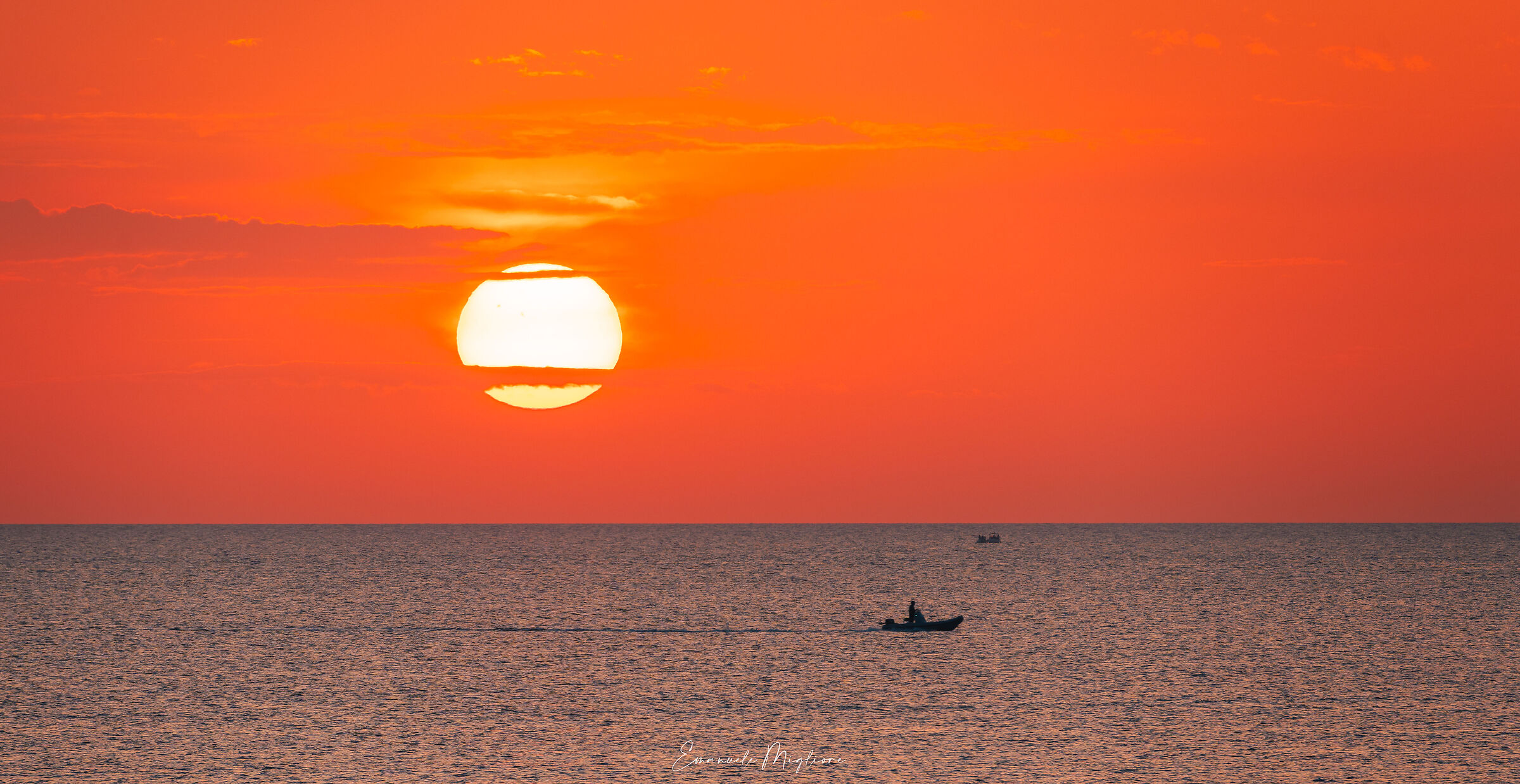 Tramonto sul mare di Alghero