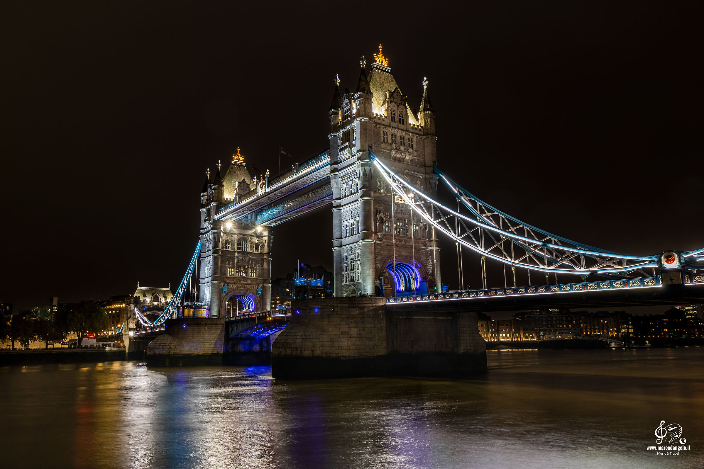 Tower Bridge by night