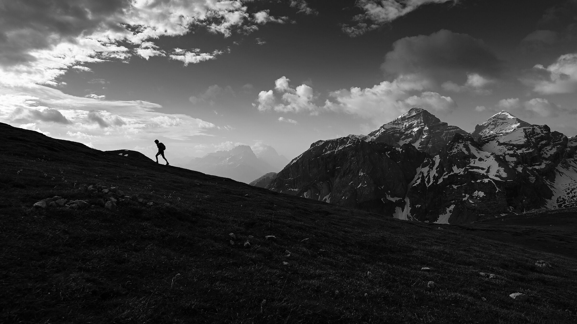 Up and down the mountains