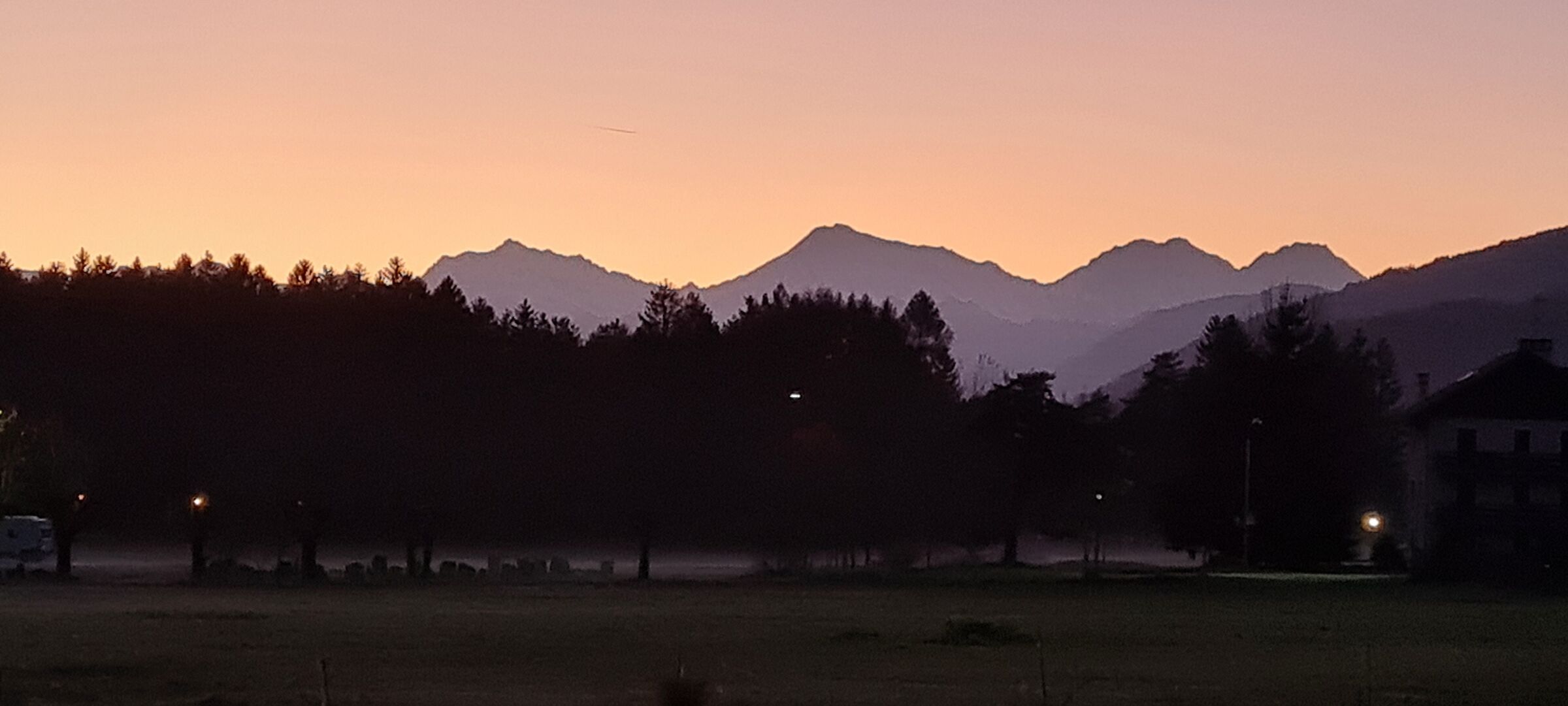 Autumn sunset