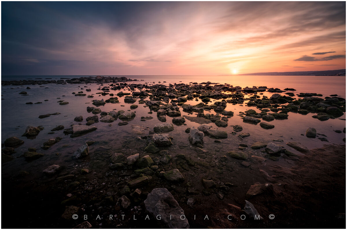 Sunset in Santa Severa