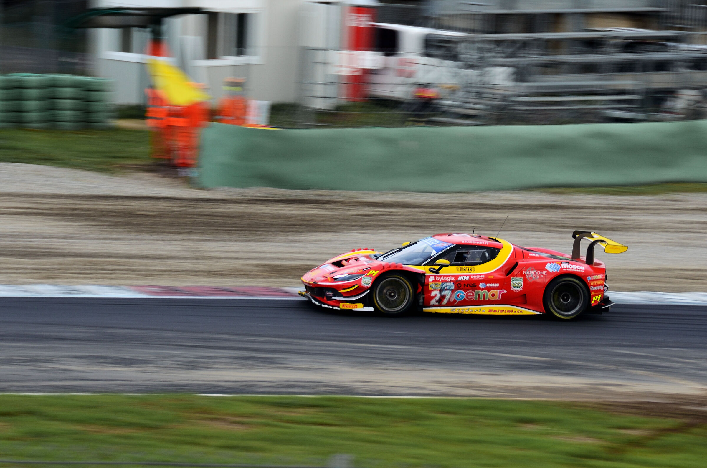 ACI Weekend 2 Monza 2024-Panning Ferrari 296 GT3 n.27