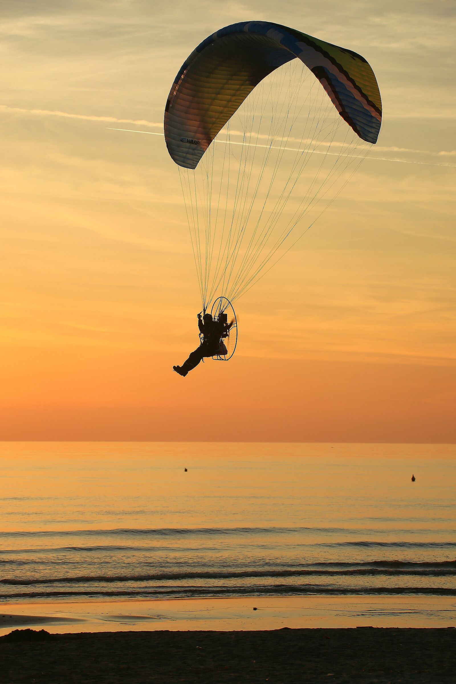 Volando sul mare