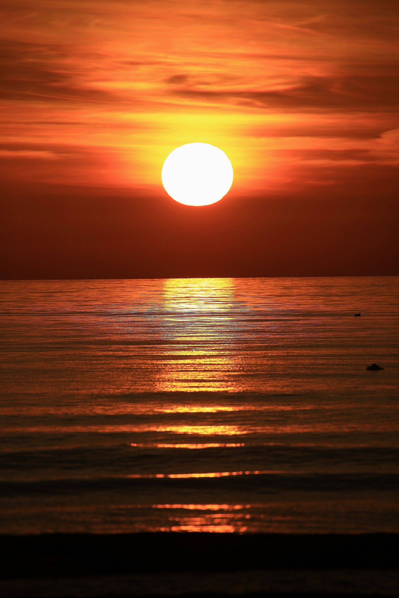 Tramonto di fuoco