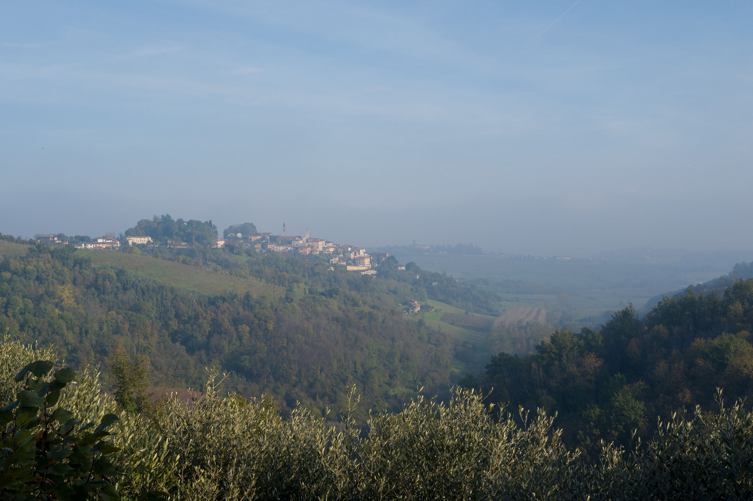 First fogs in Monferrato