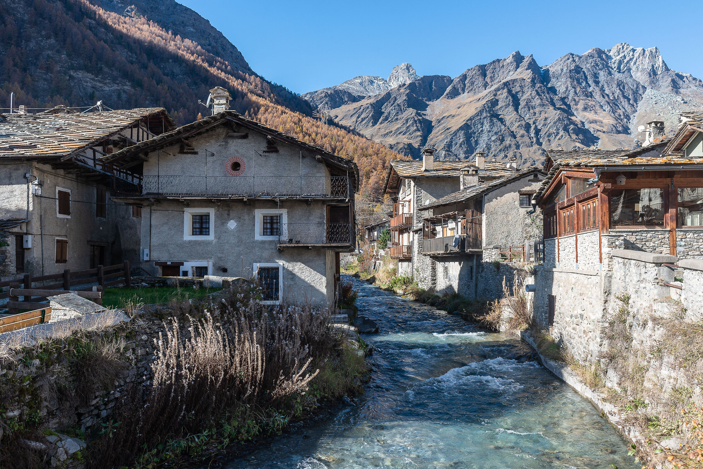 Chianale and the Varaita River