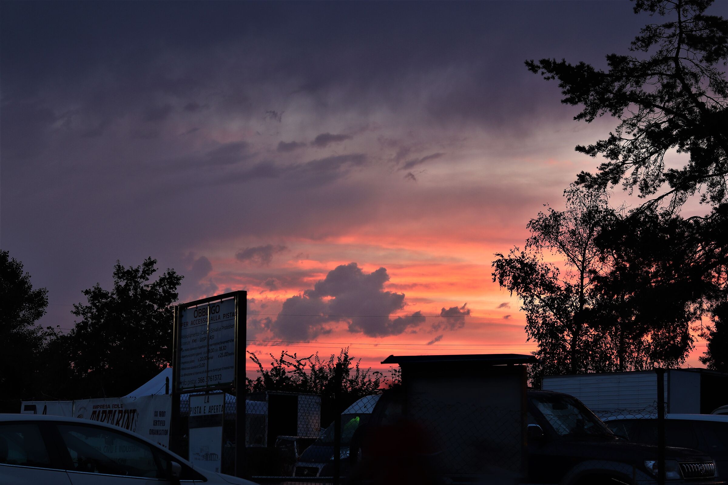 tramonto AL "VALLONE"