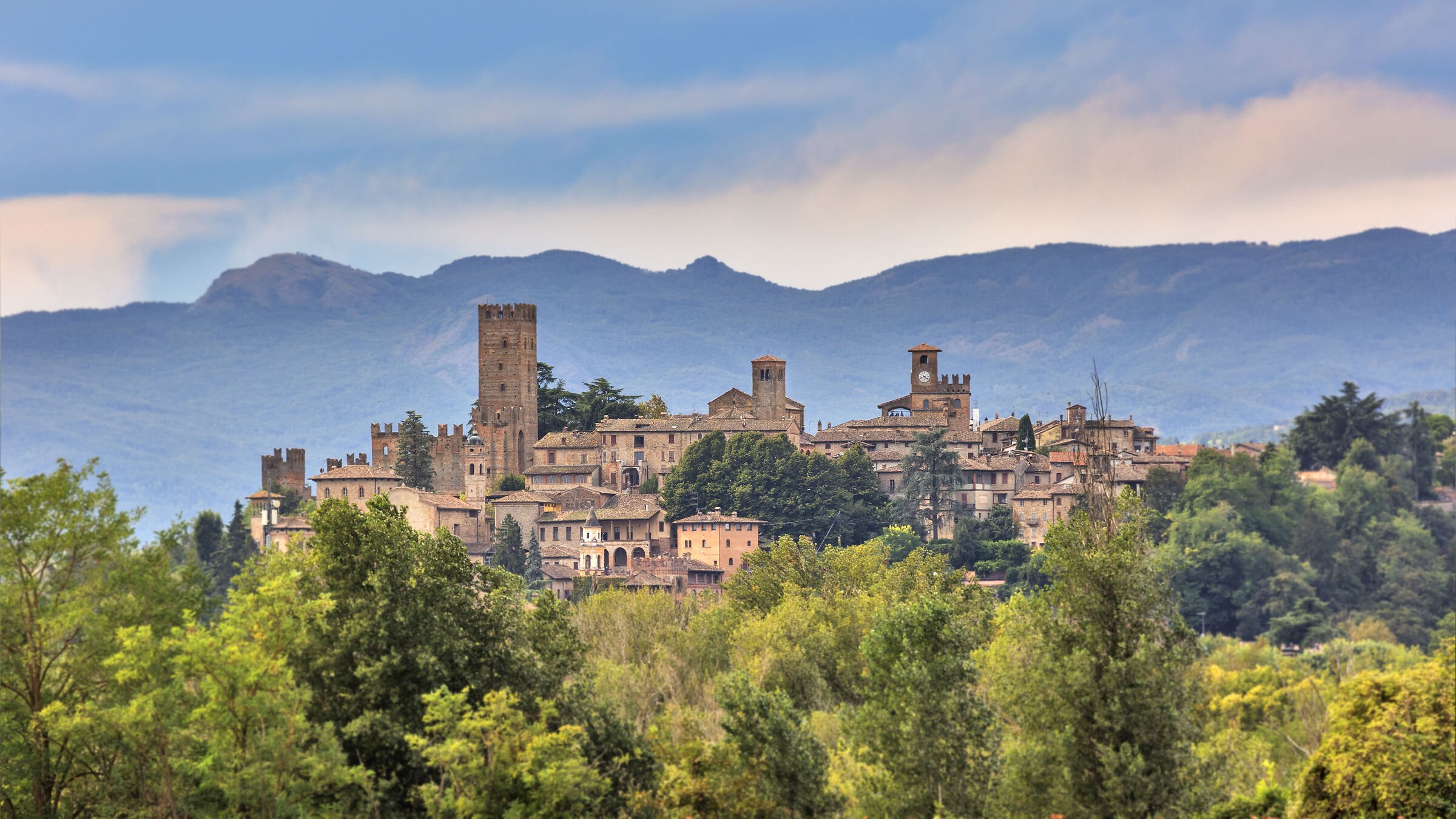 At the foot of the Apennines