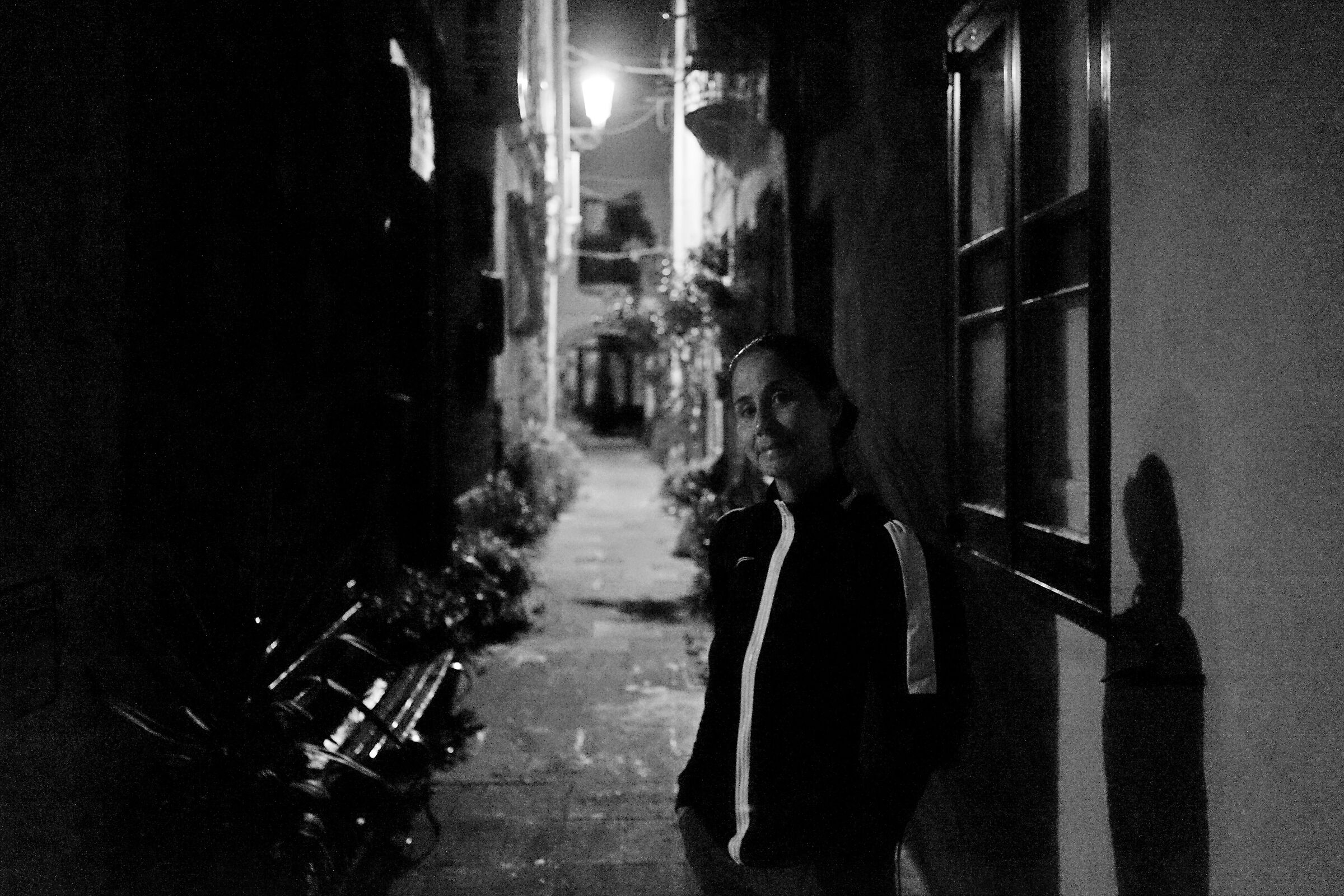 Vicolo in chiaro scuro