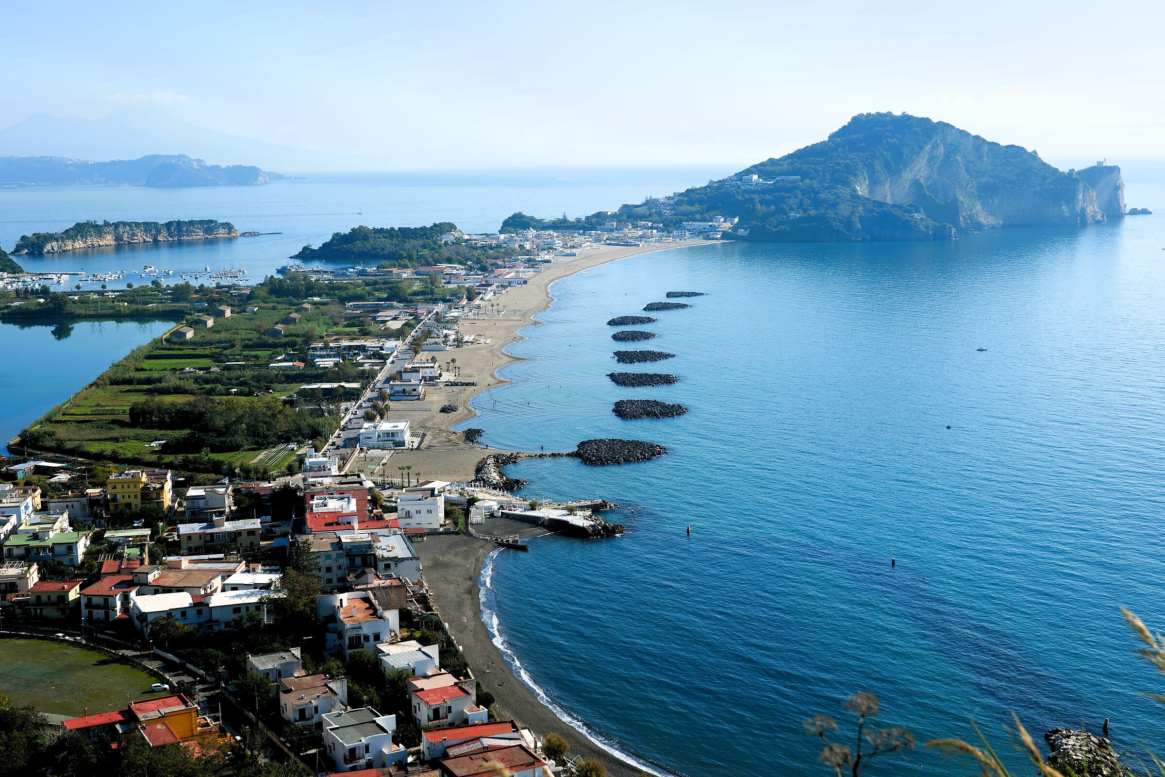 capo miseno dall'alto