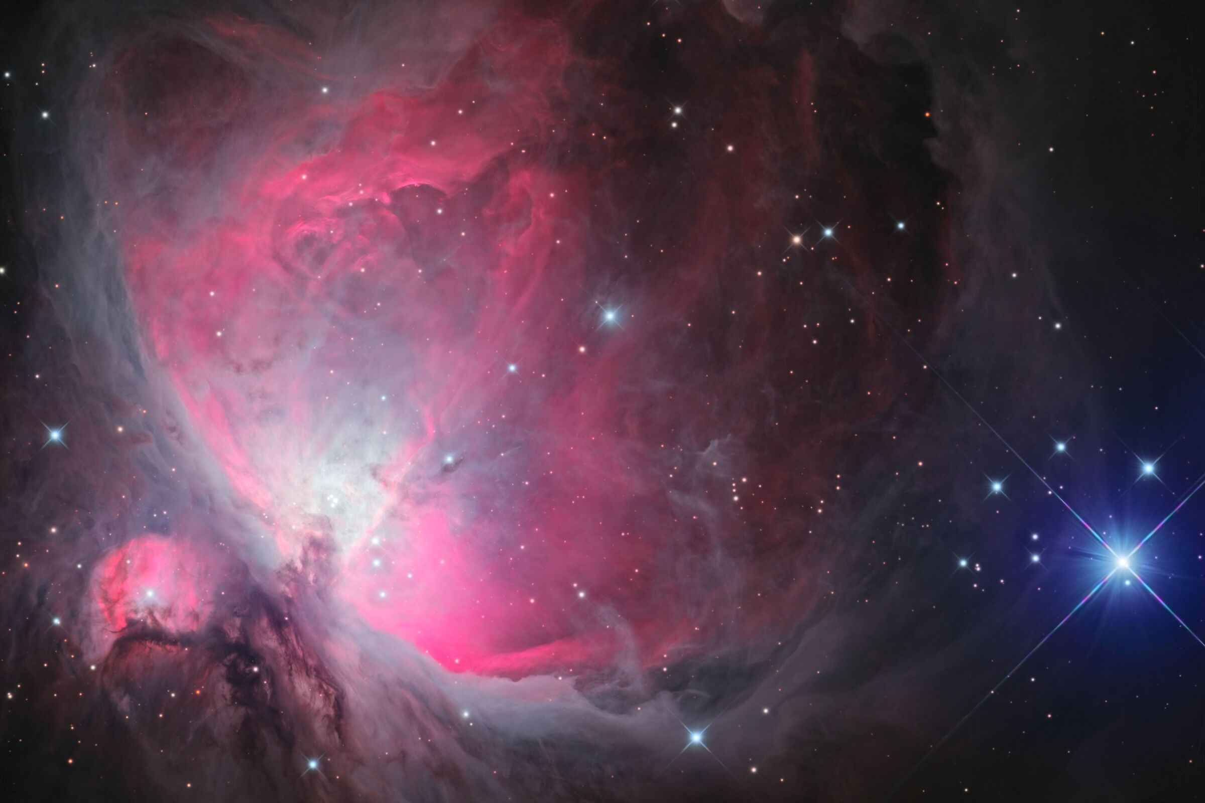 La grande nebulosa di Orione