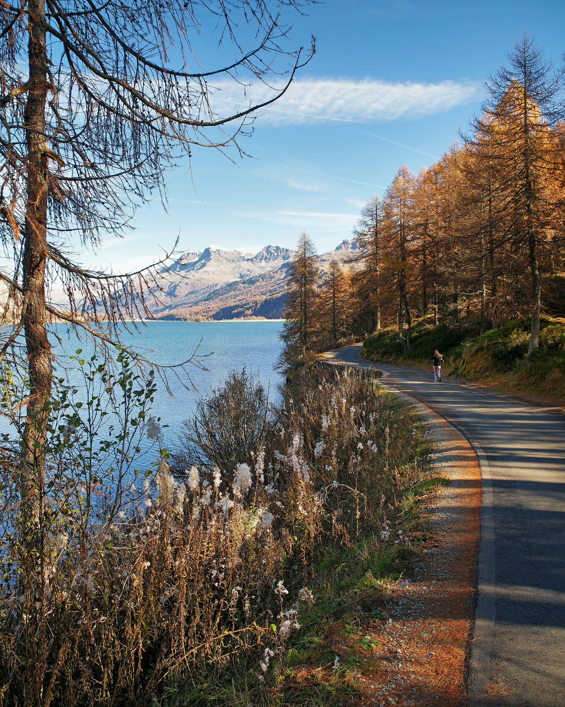Island Trail, Lake Sils - Switzerland
