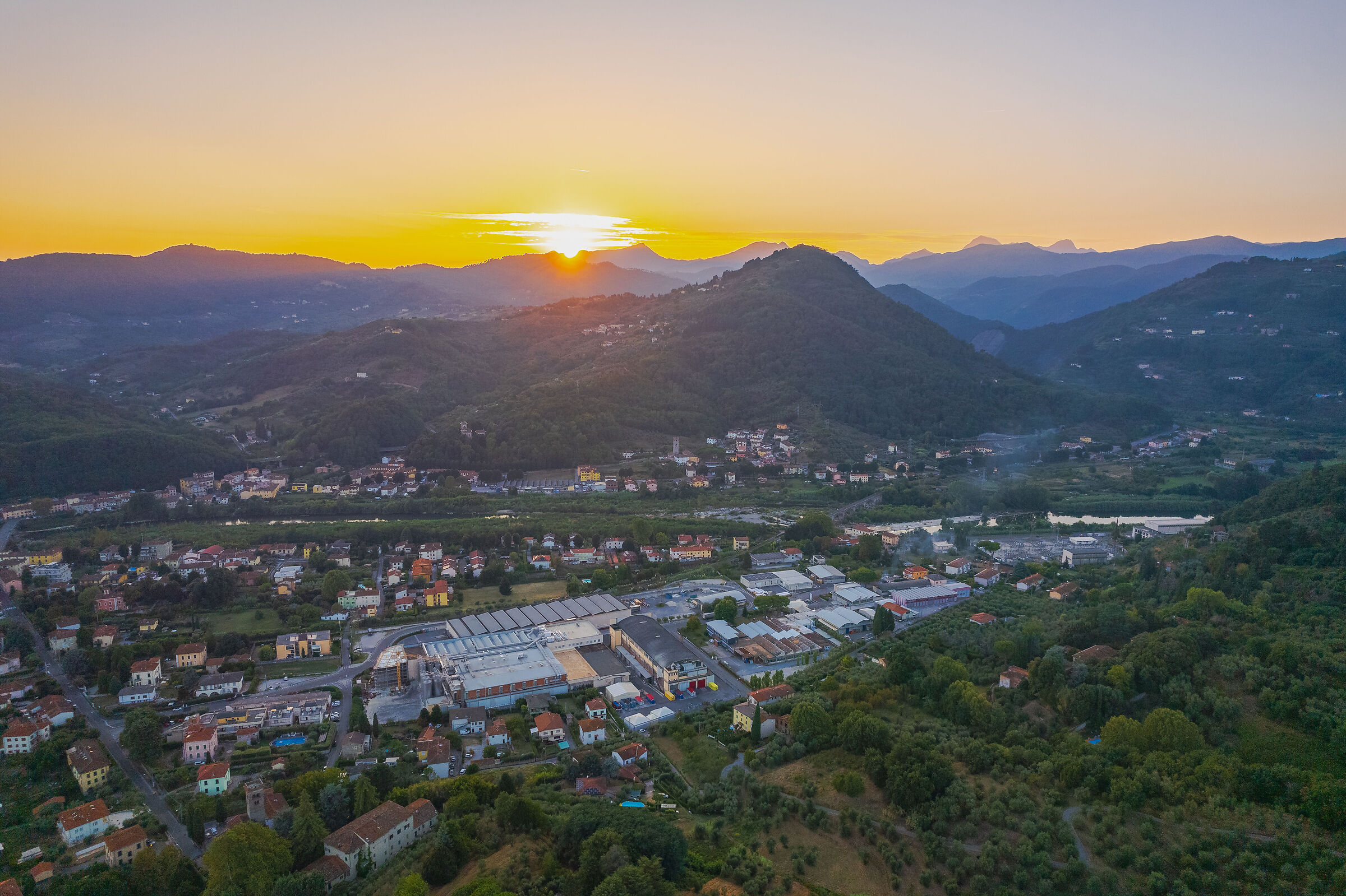 Tramonto a Ponte a Moriano