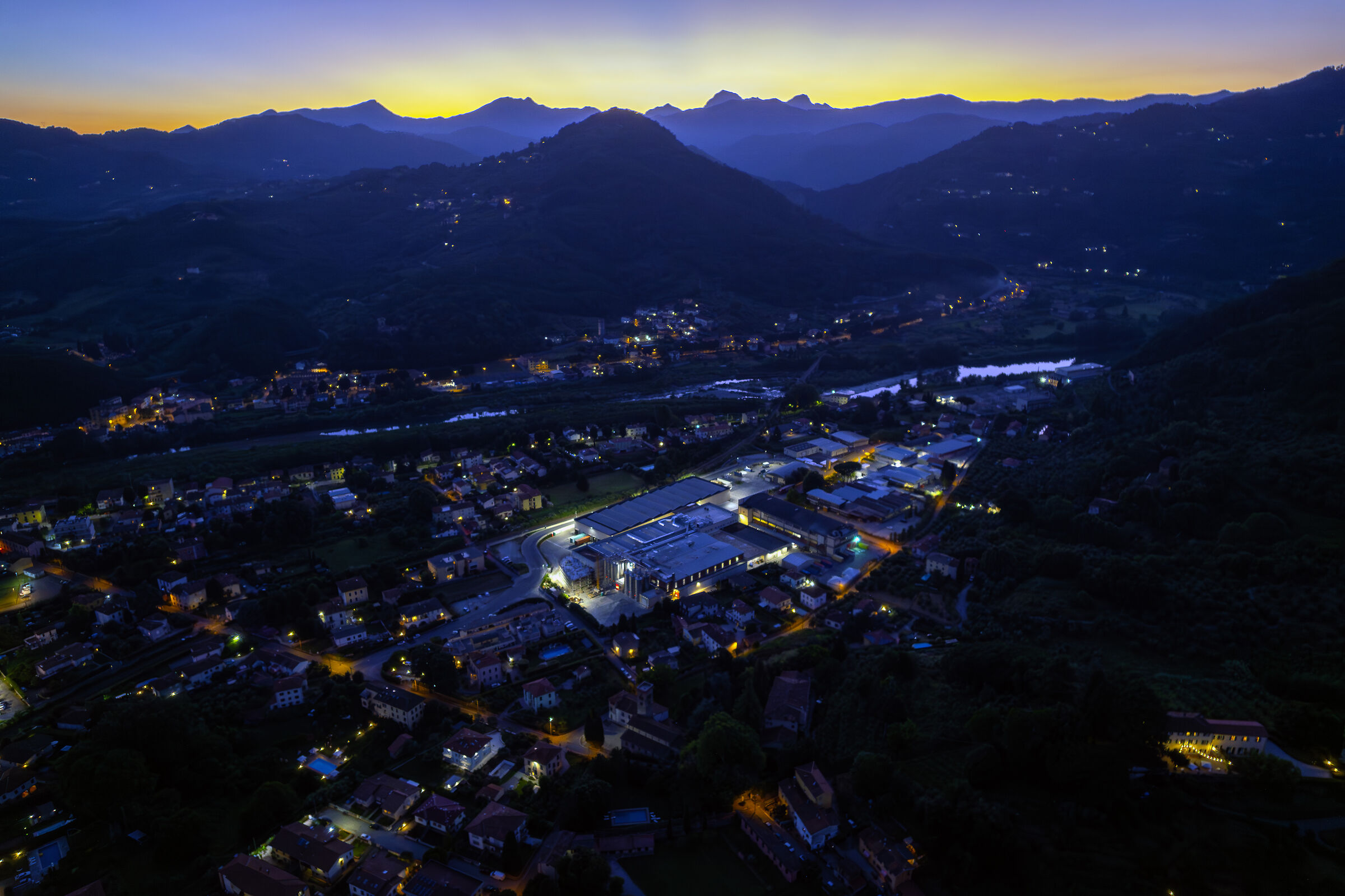 Ponte a Moriano by night