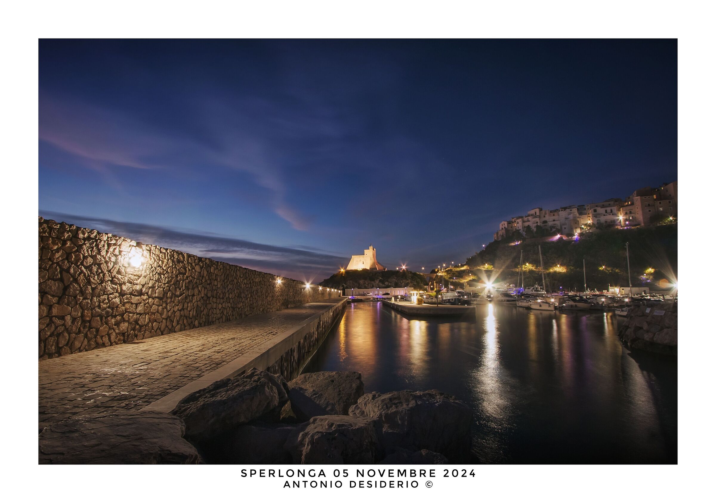 Il porto sul far della sera