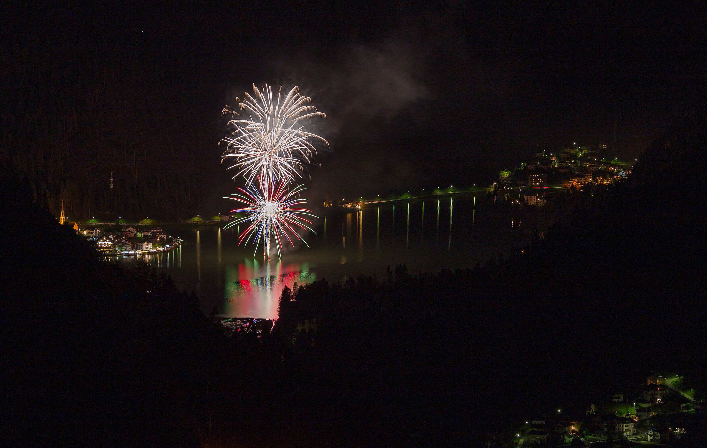 Festa sul lago di Alleghe