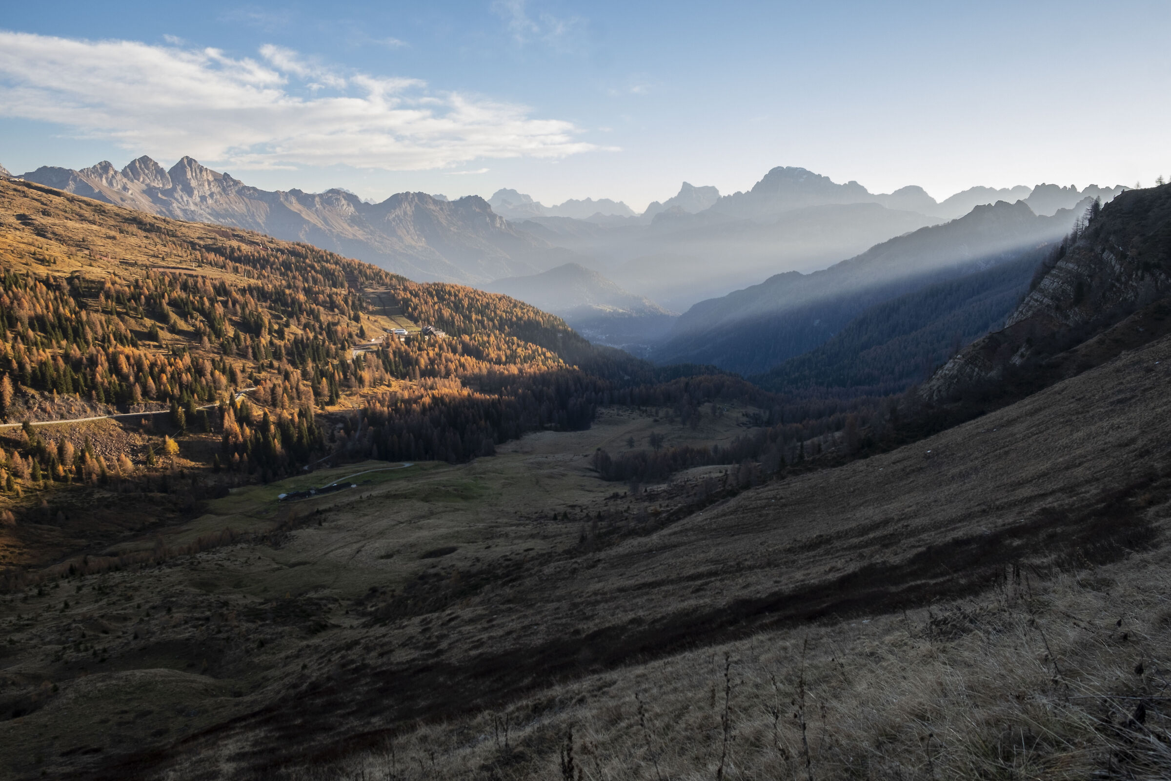 Passo Mulaz all'alba