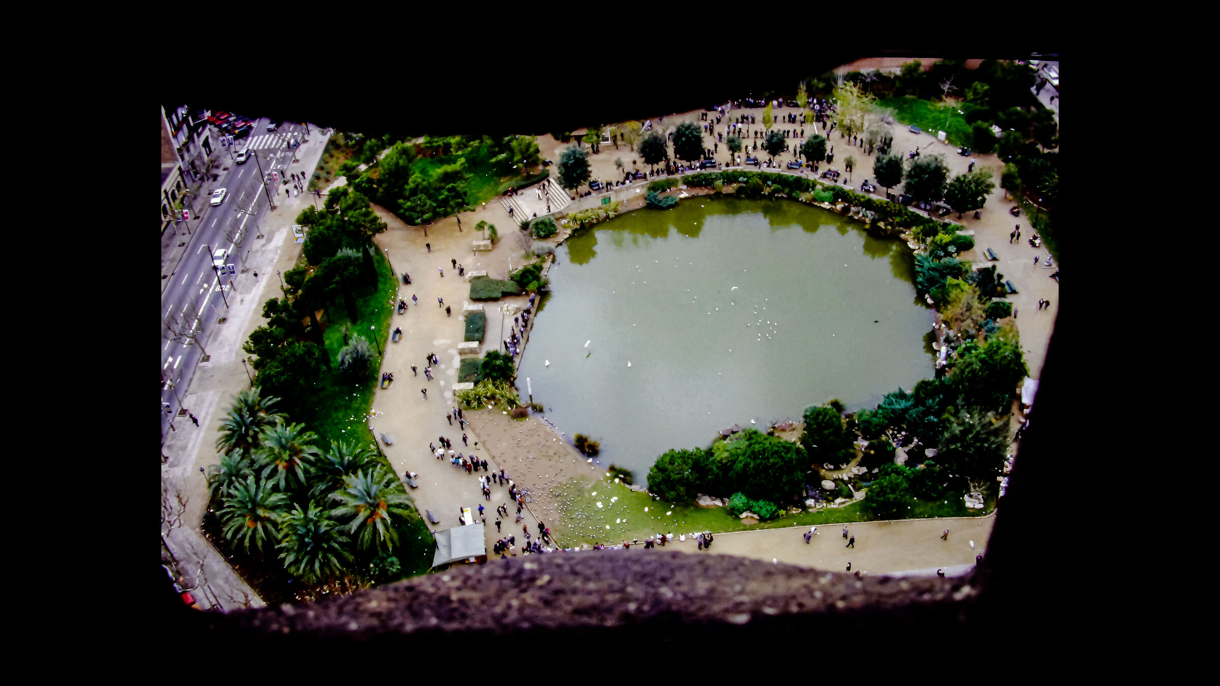 Vista dalla Sagrada Família Barcellona Spagna 001