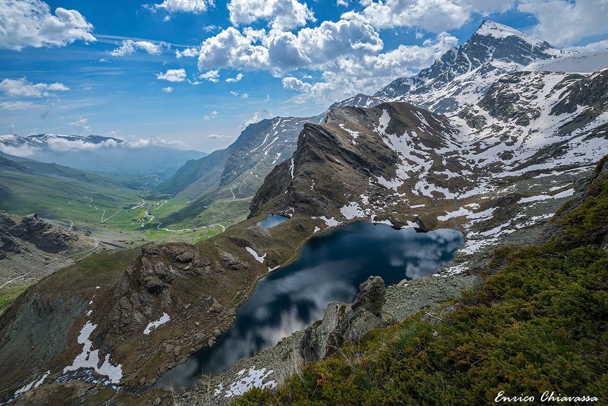 The lake Fiorenza ...