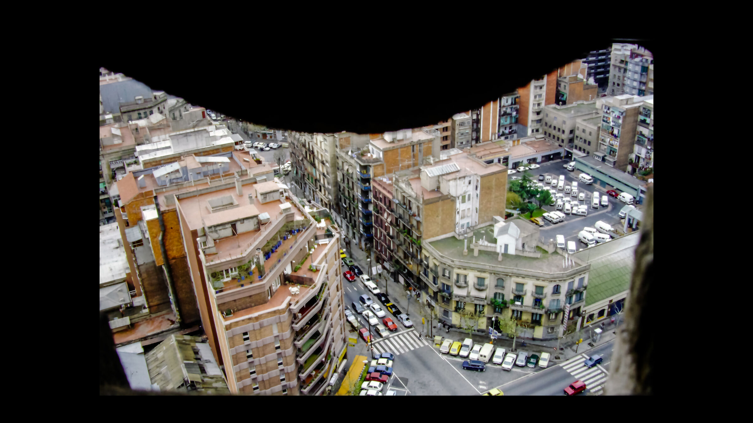 Vista dalla Sagrada Família Barcellona Spagna 002