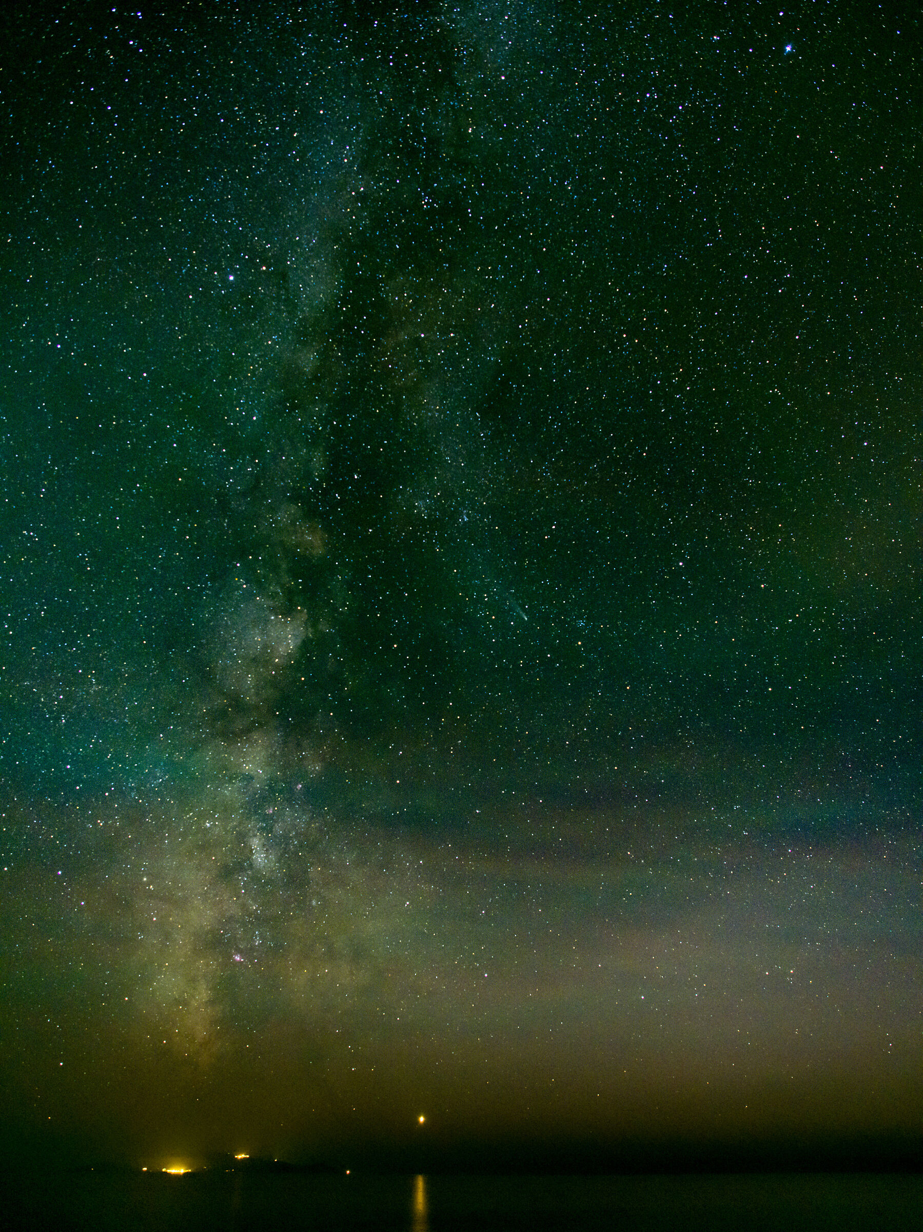 La Cometa c/2023 A3 e l'Isola del Giglio