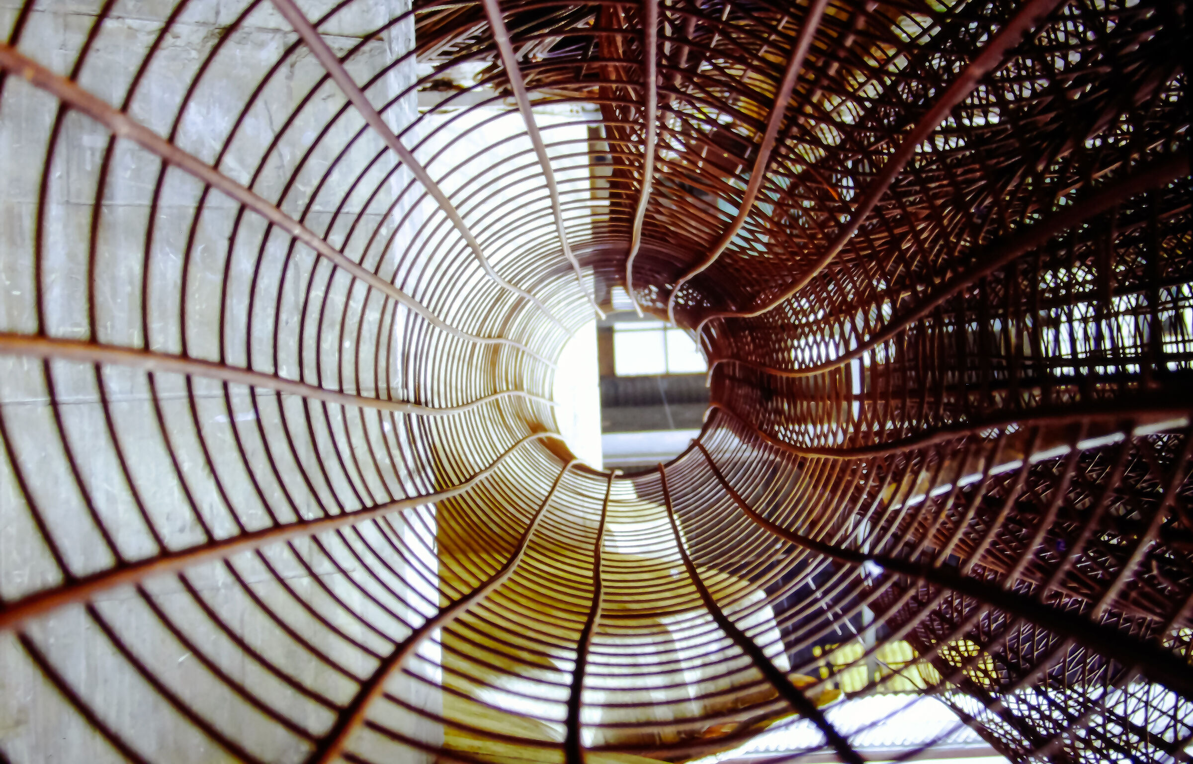 I pilastri della Sagrada Família 'dentro'  Ba...