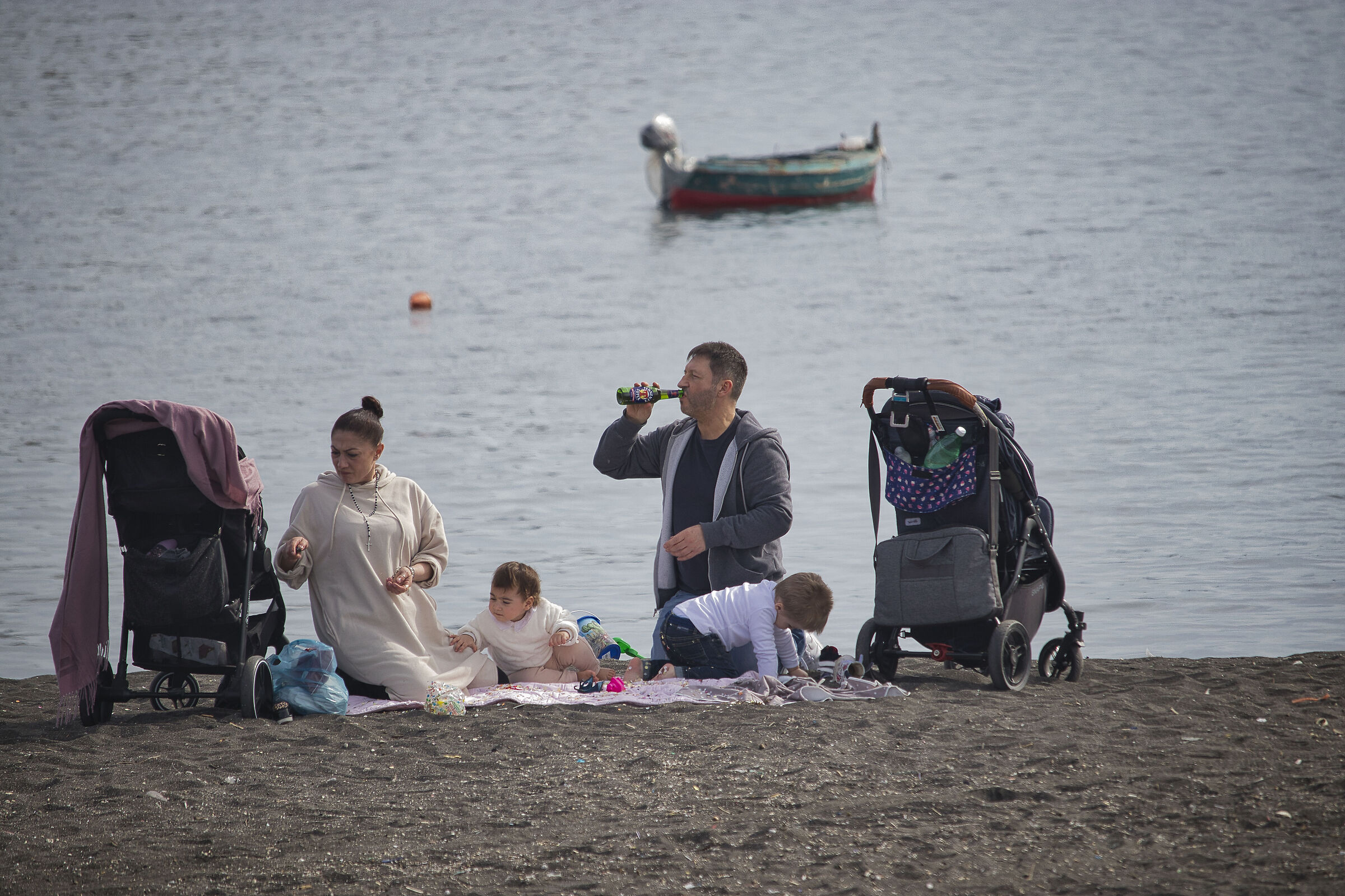 The hard work of a dad