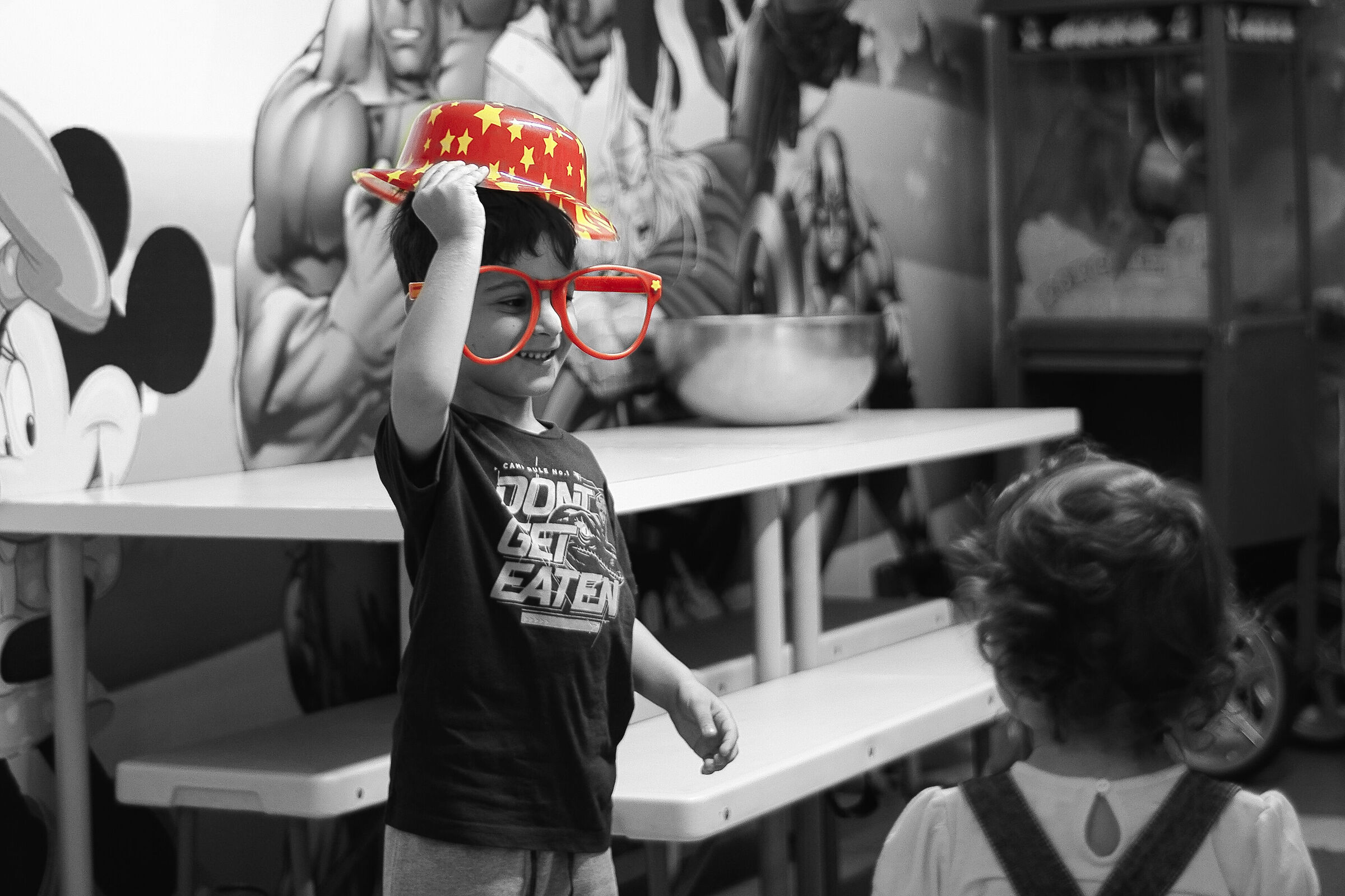 Black and white brings out the colors