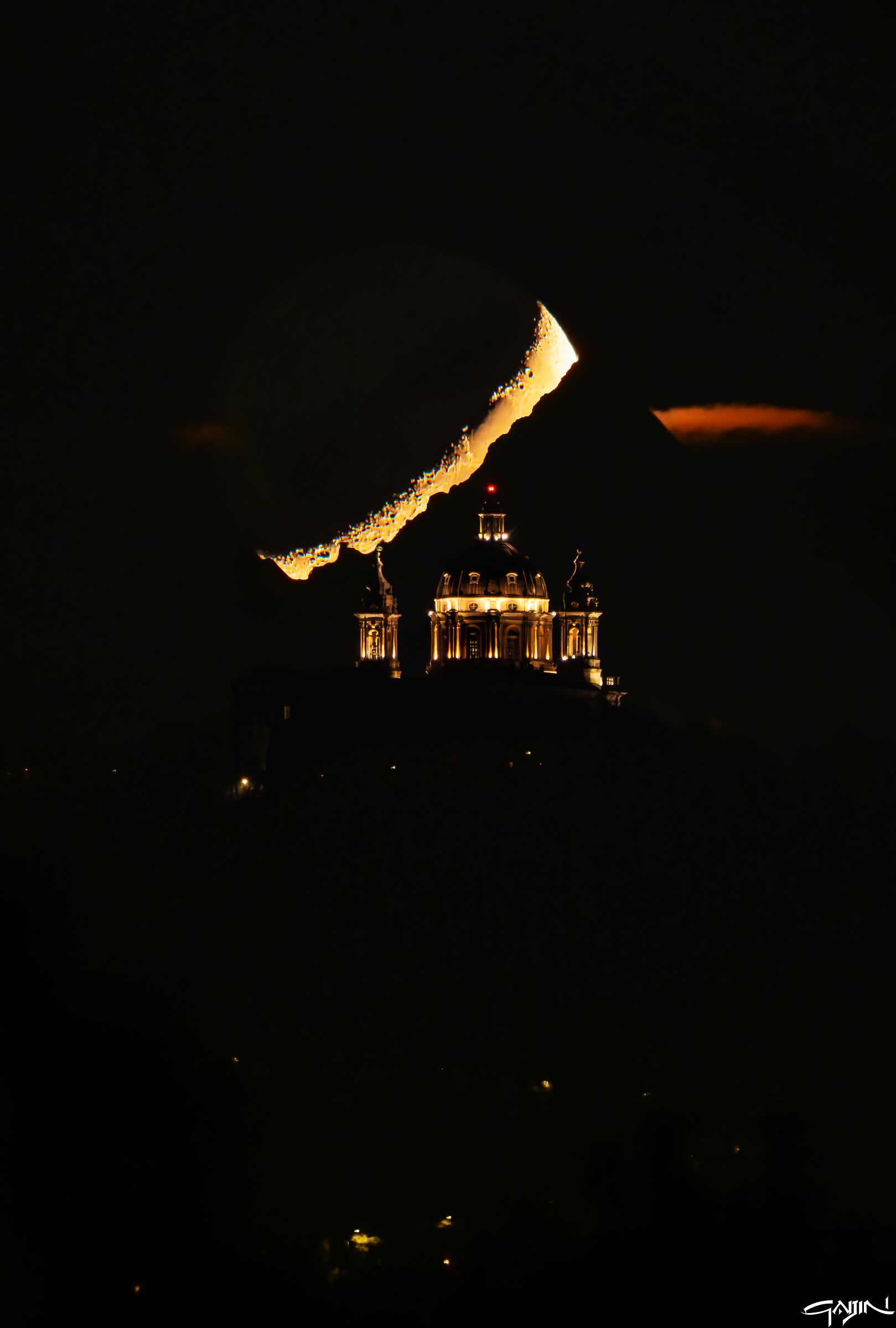 Luna, Monviso e Superga