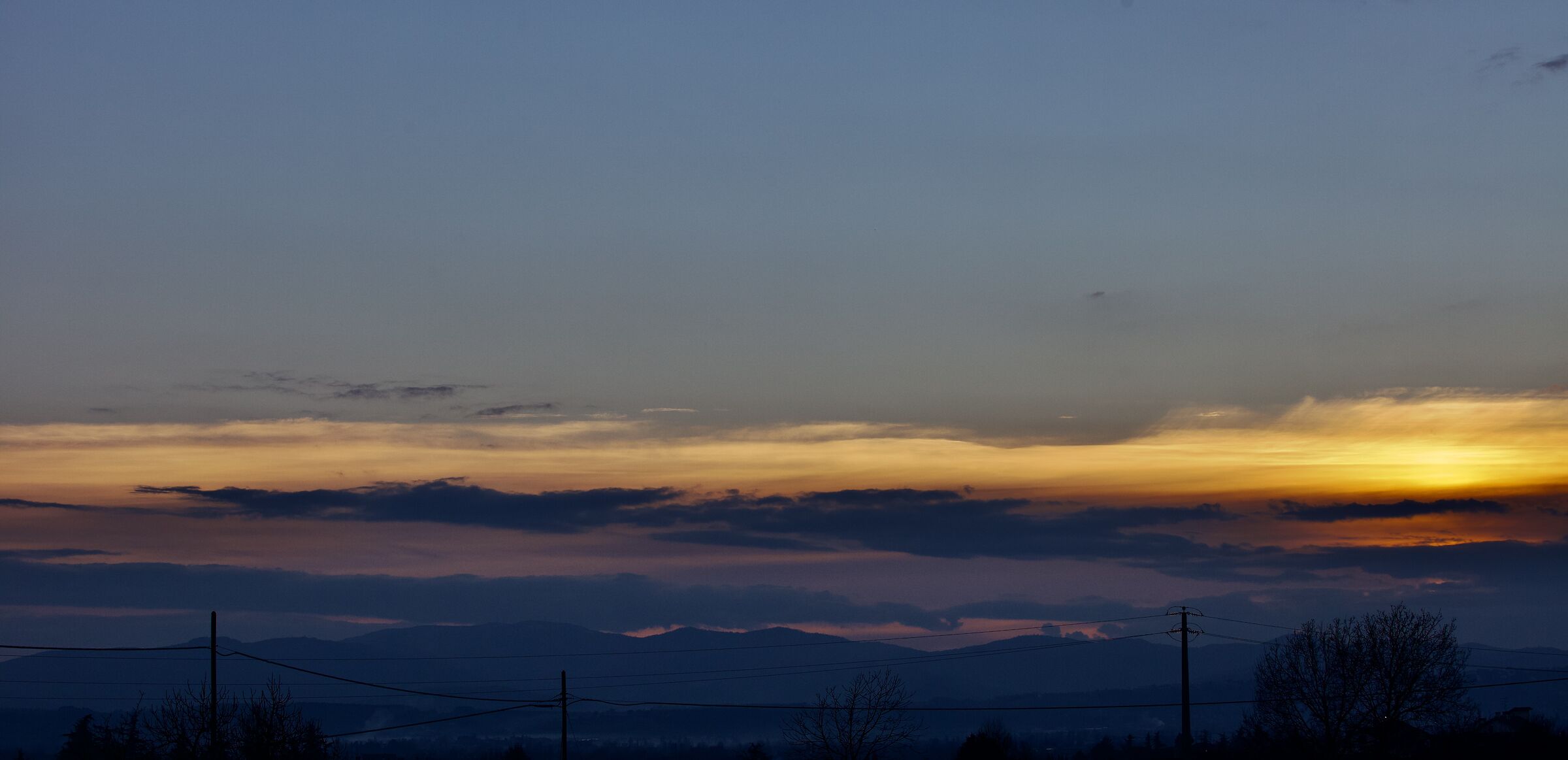 On the evening verse-