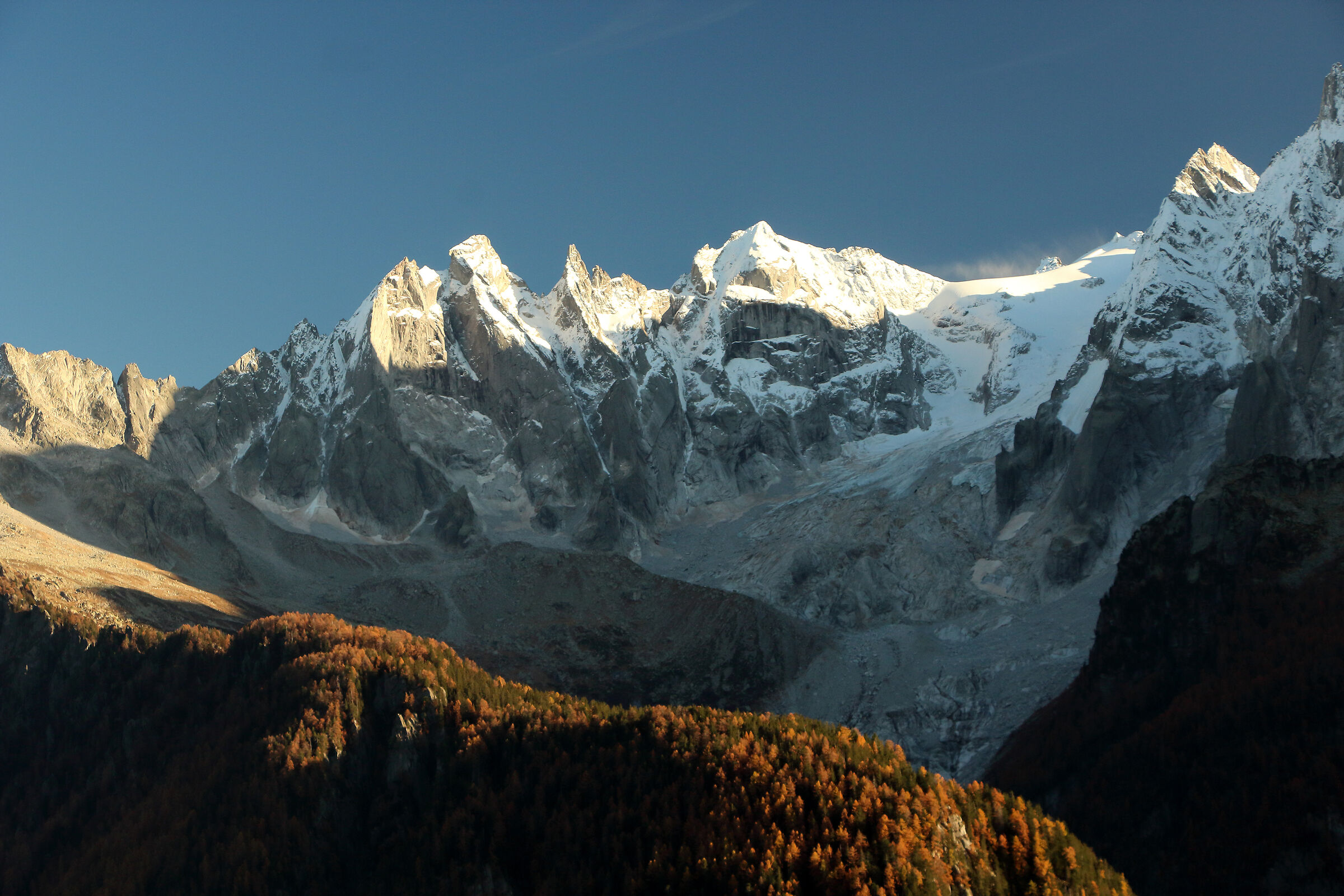 the Sciora- the pinnacles -