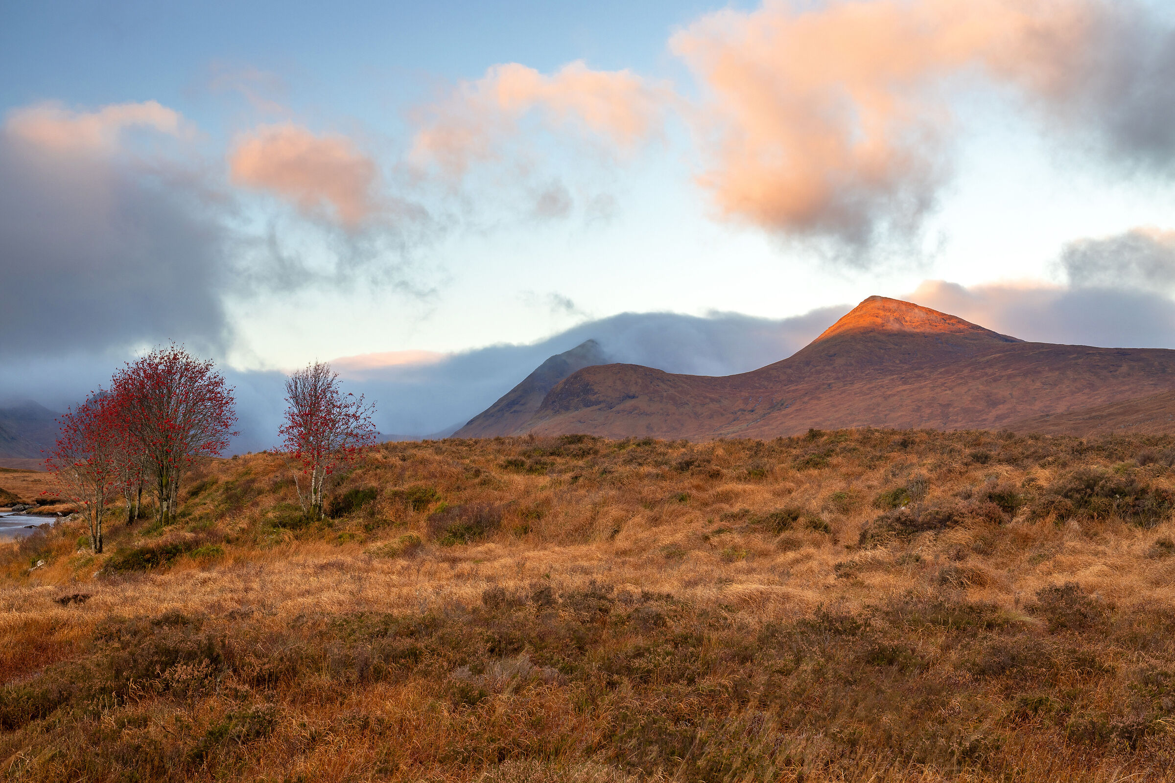 Sunrise over the Highlands