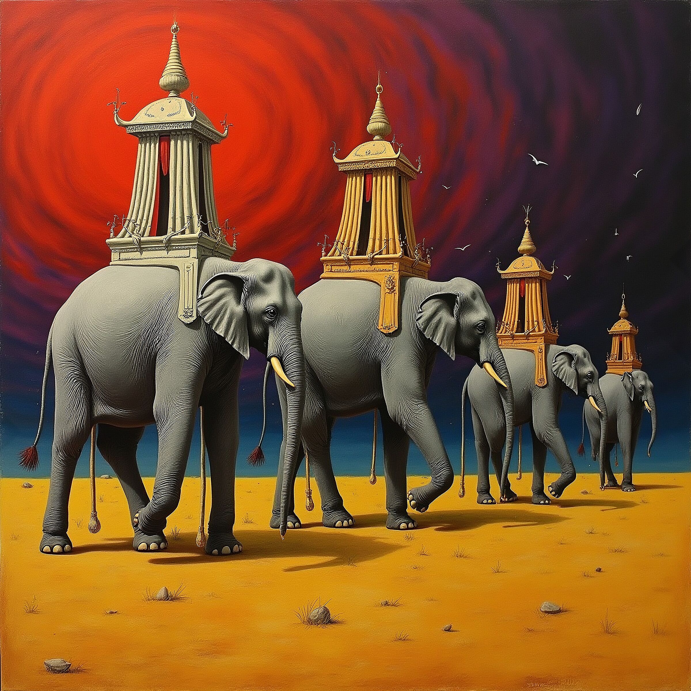 Omaggio a Salvador Dalì n 2