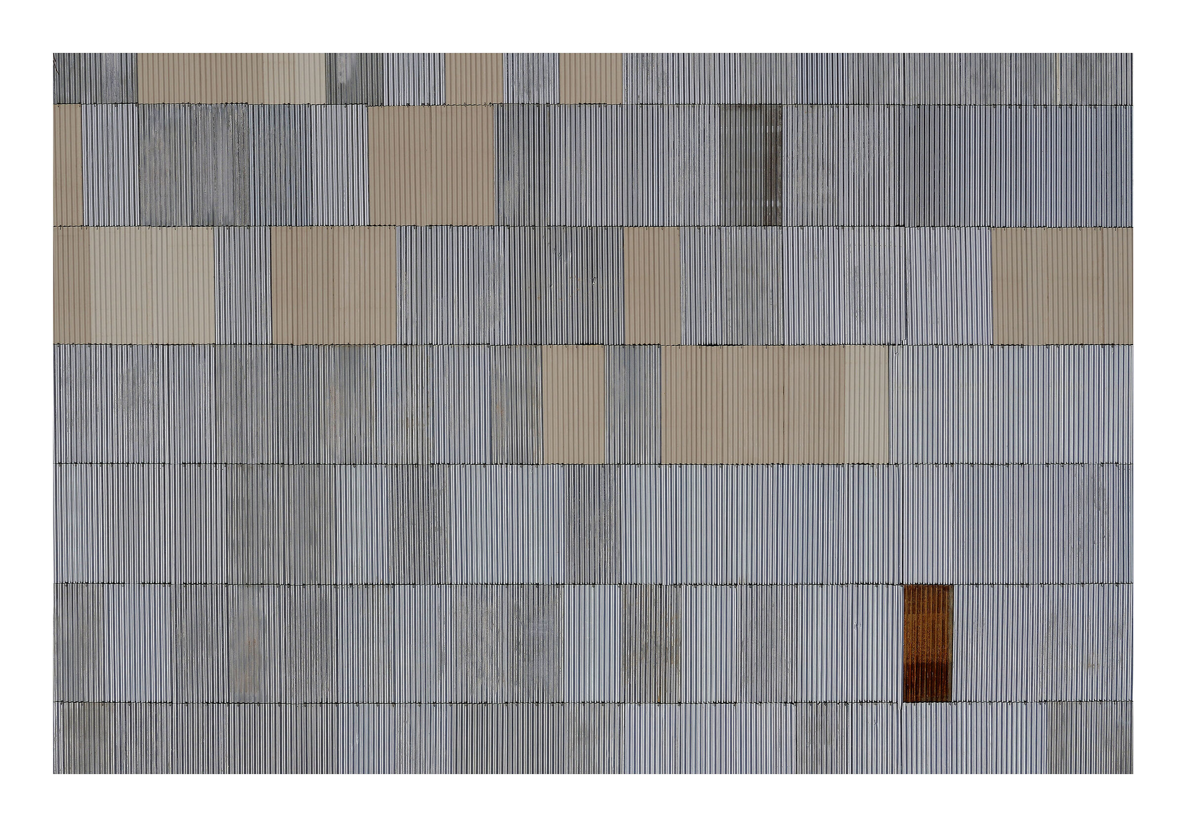 Composition - grey, ochre, mud, scorched earth