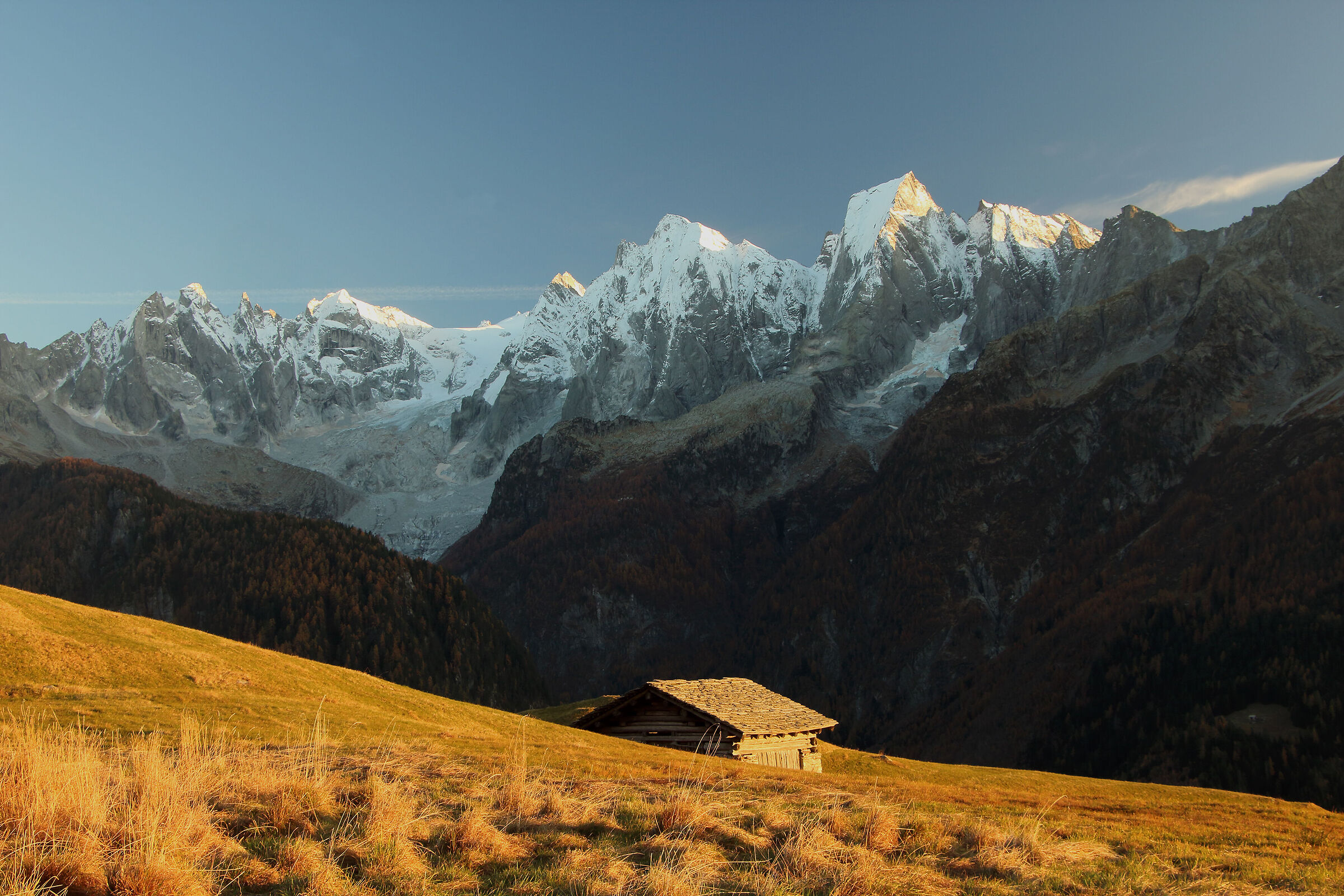 afternoon light - Bregaglia -