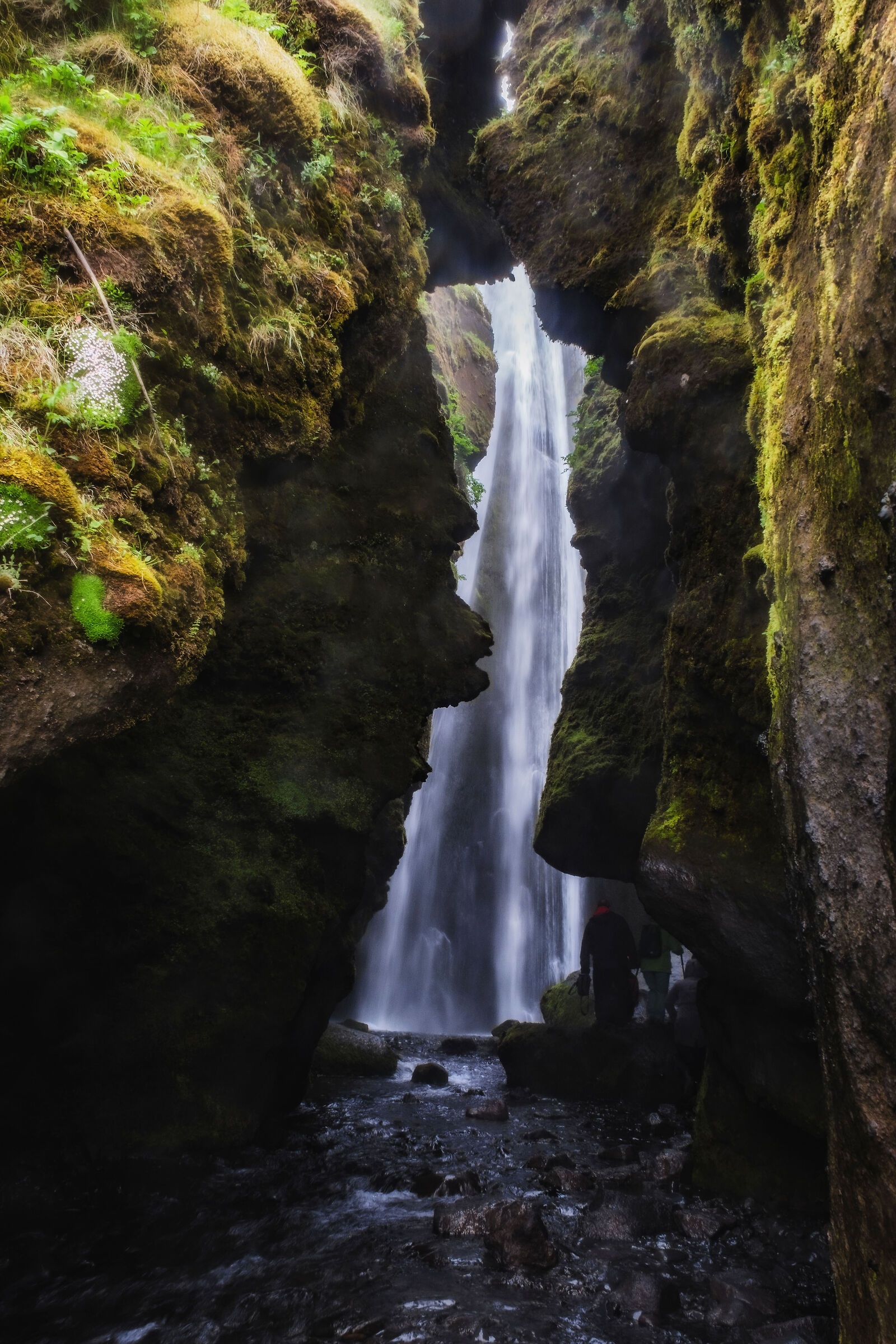 The hidden waterfall