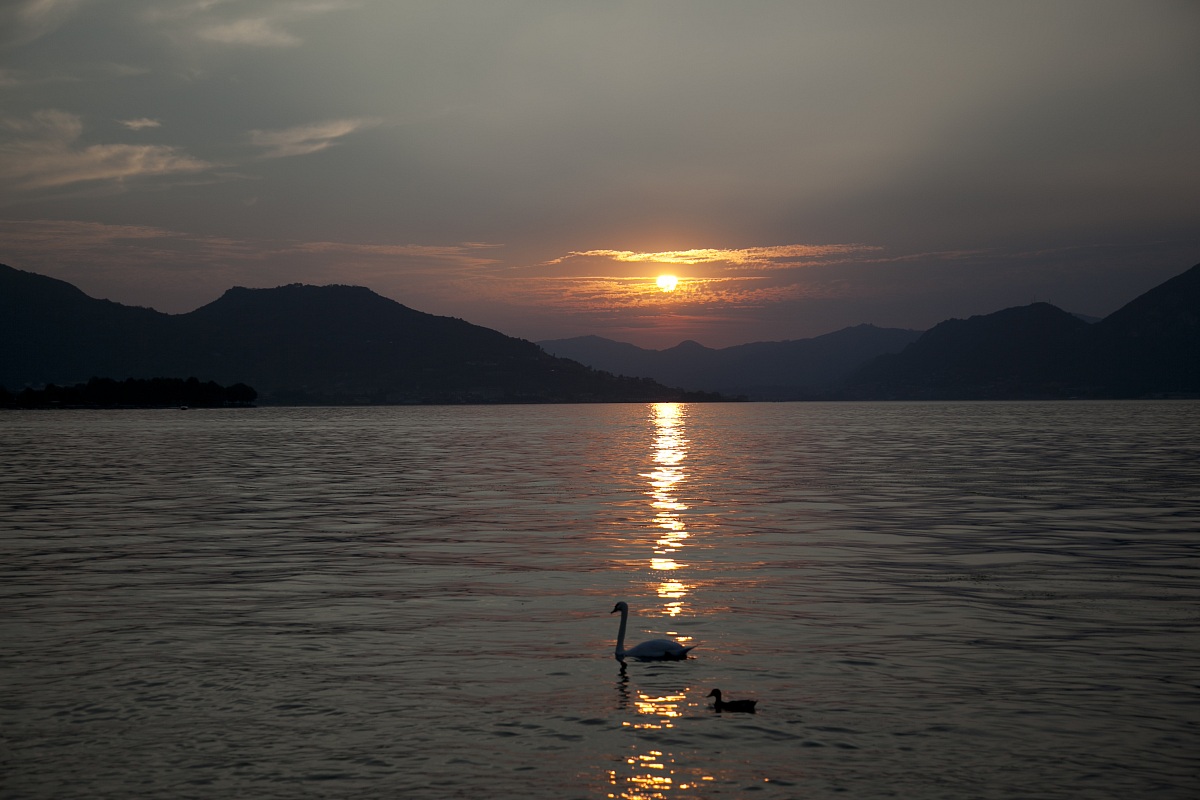 il tramonto