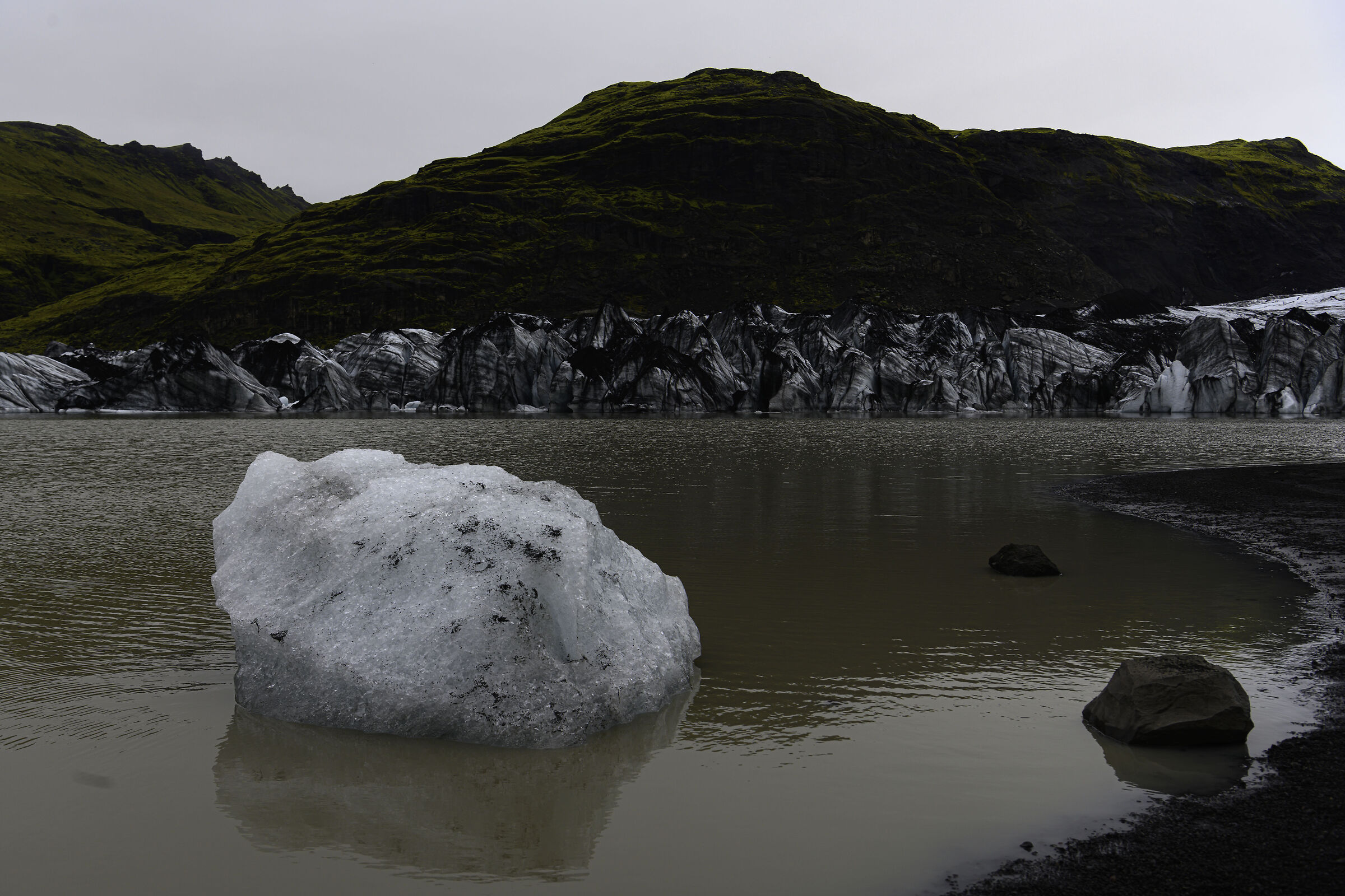 Iceland Black Glacier