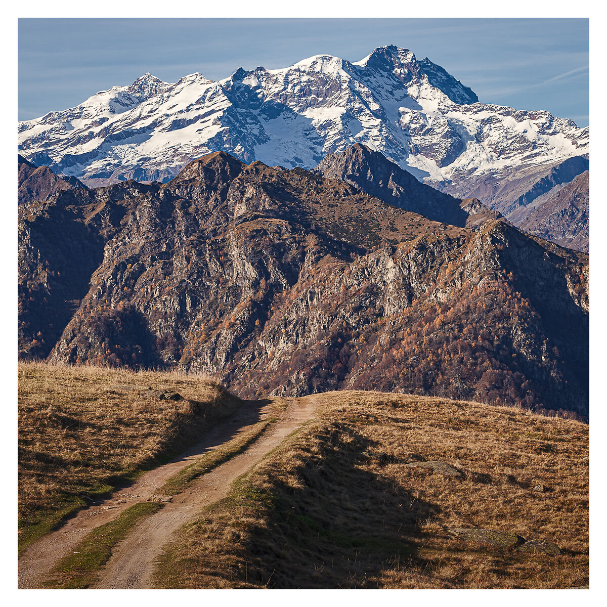 The road to Monte Rosa
