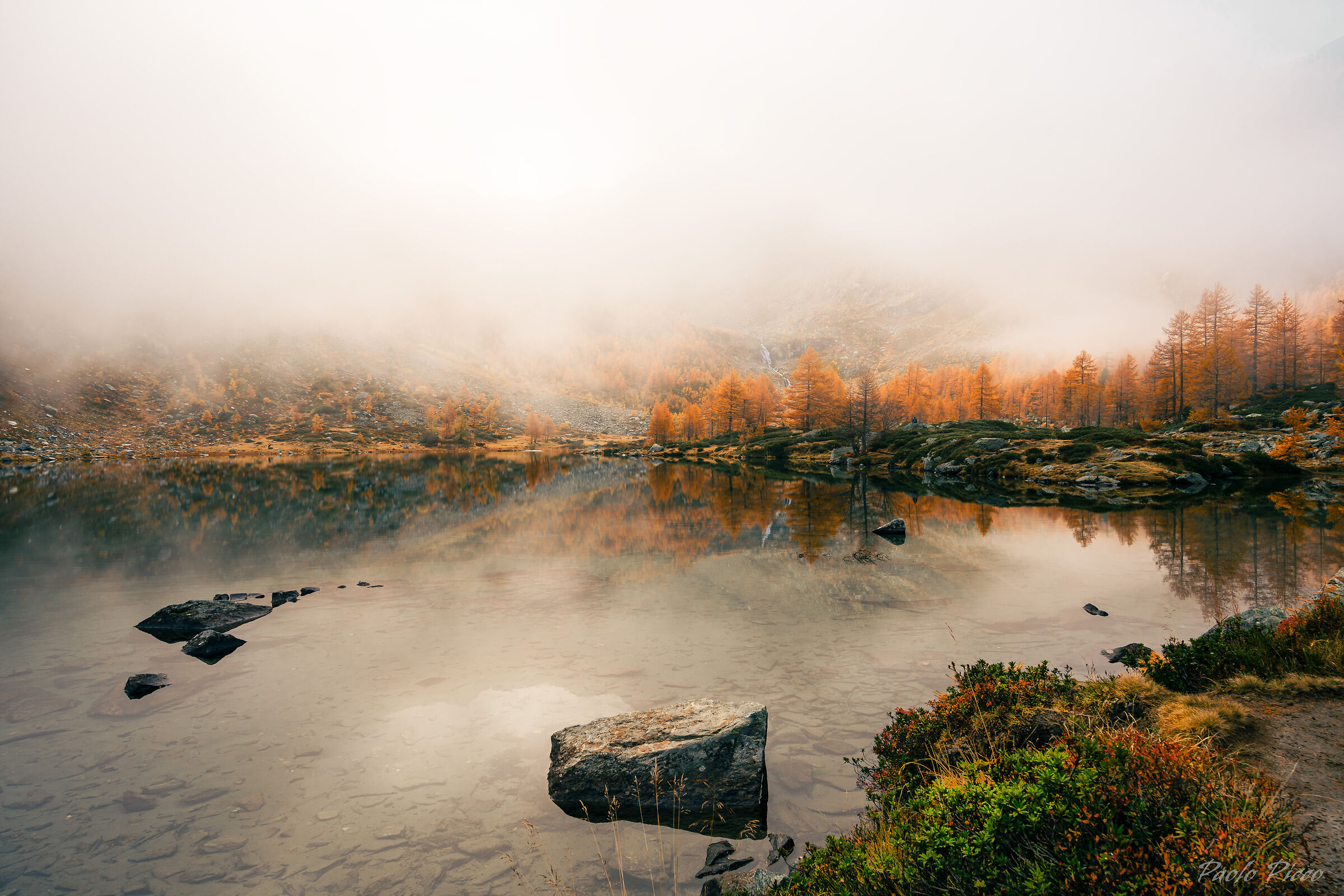 Lago d'Arpy ottobre 2024
