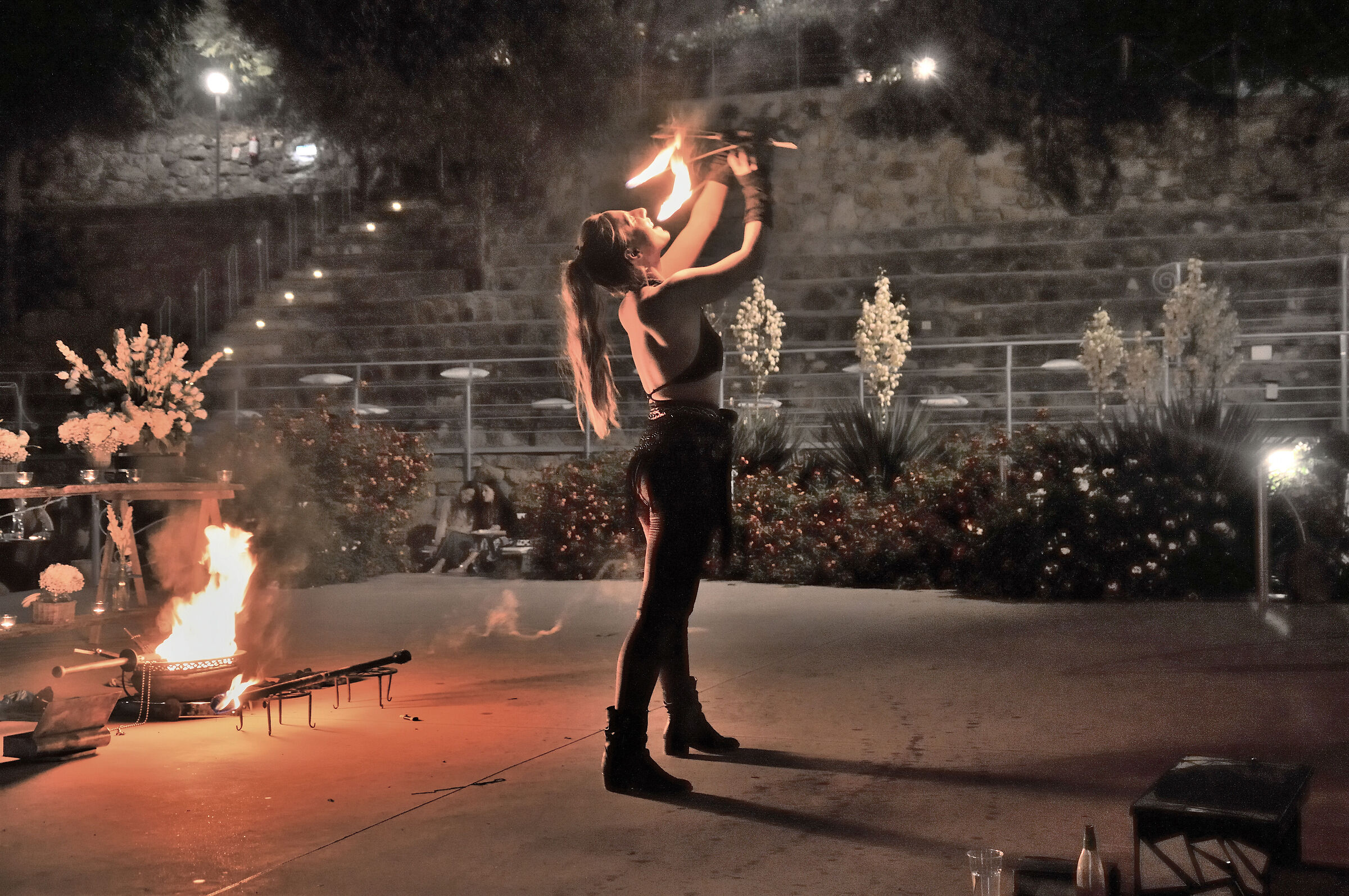 The fire-eater