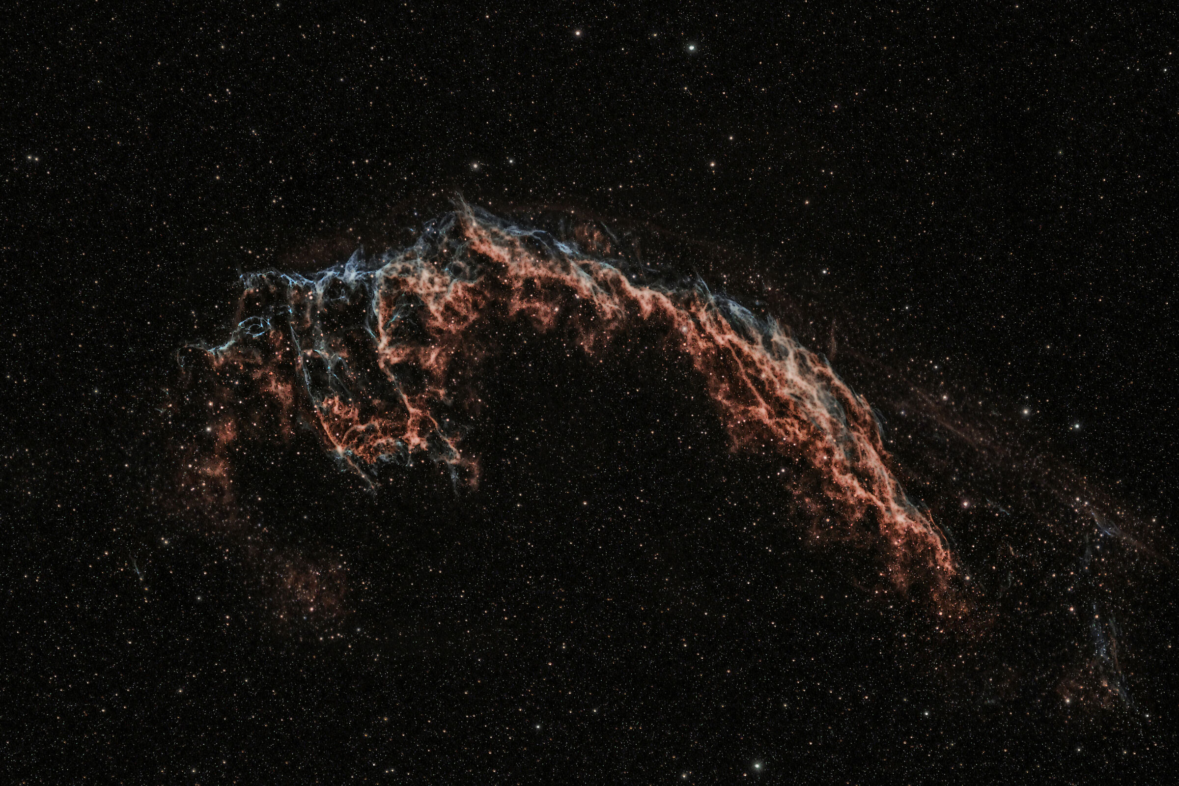 NGC6992 'East Veil' in the Swan