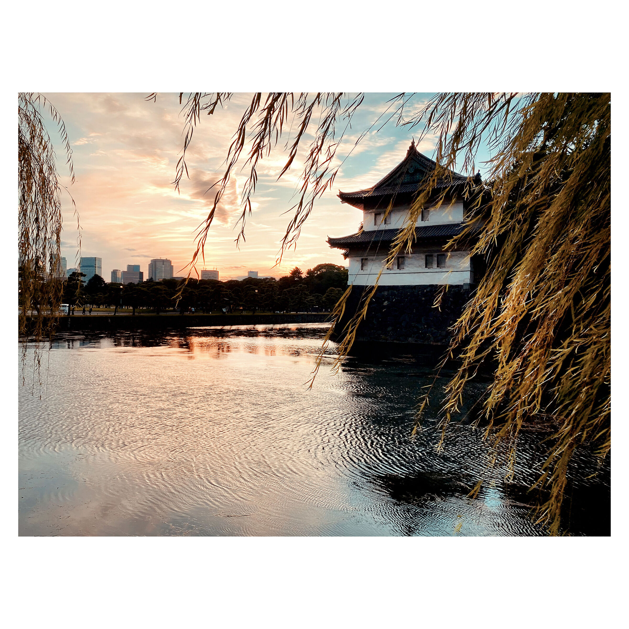 Tramonto al palazzo imperiale